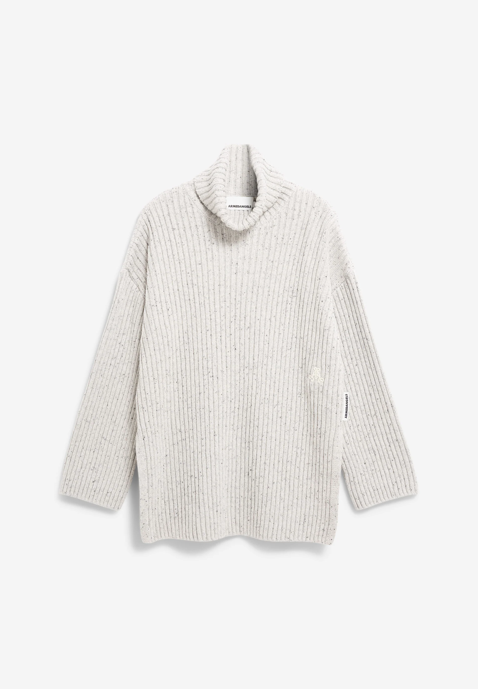 SABIRAA TWEED Sweater made of recycled Organic Wool Mix
