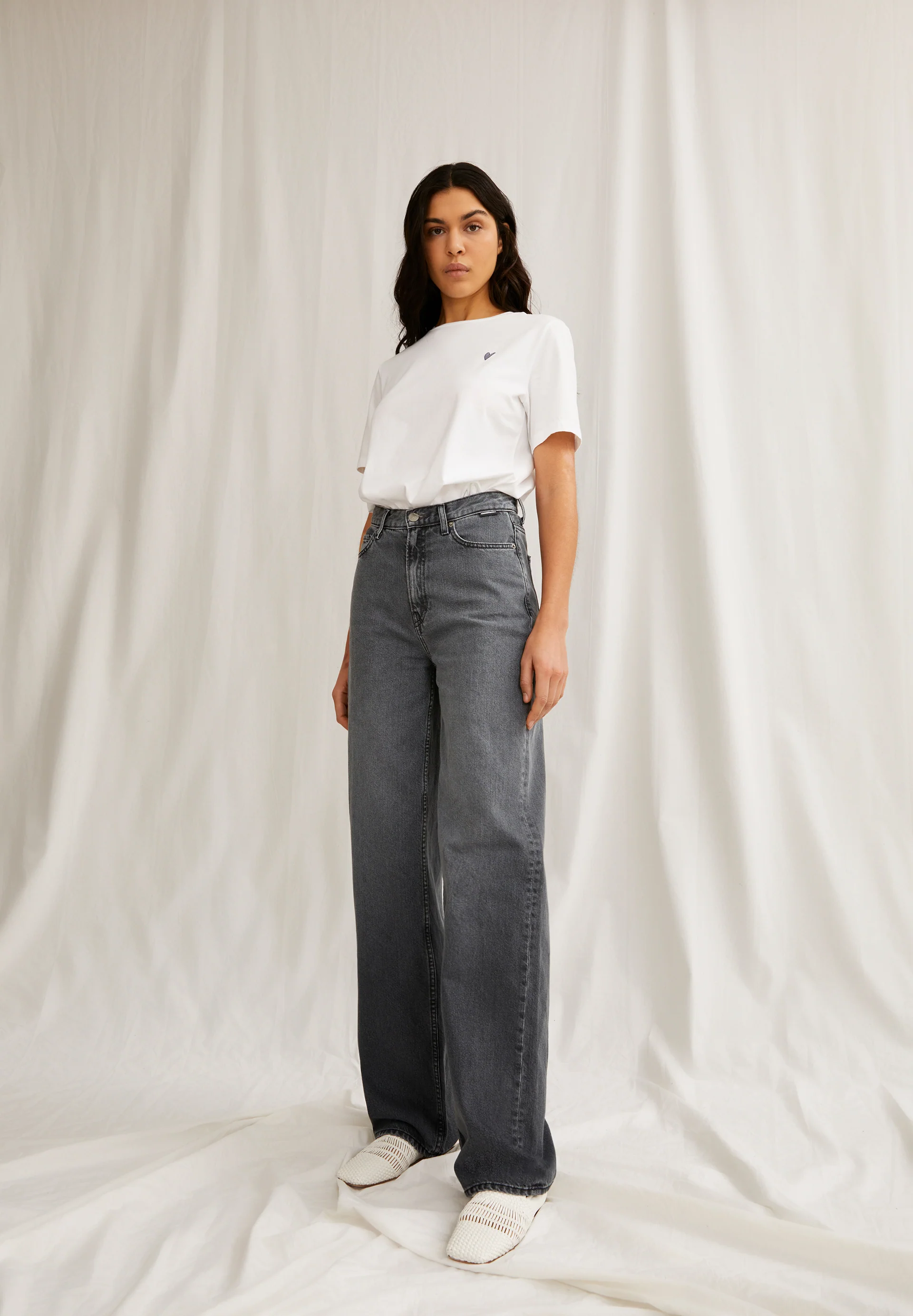 ENIJAA Wide Jeans recycled Cotton