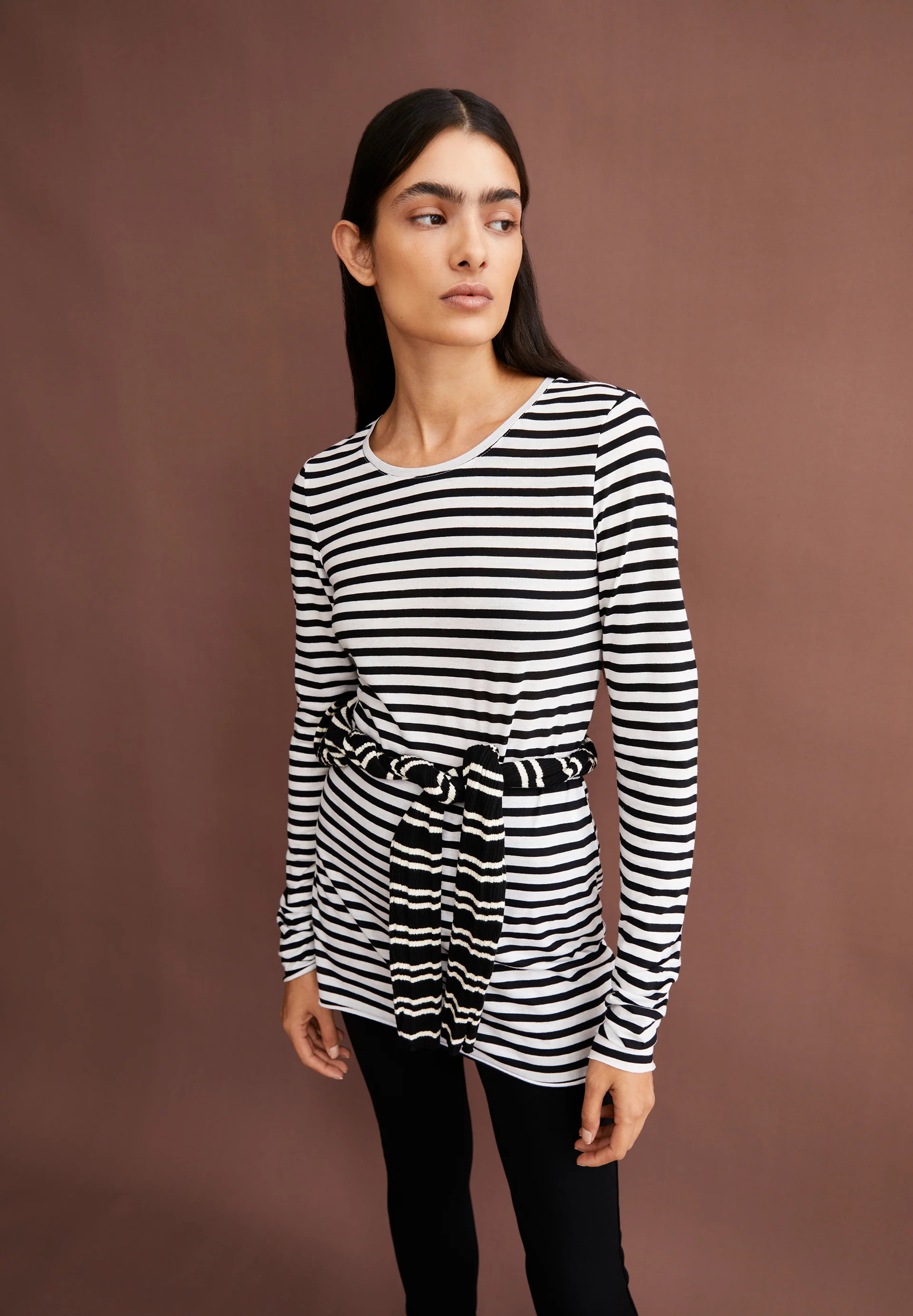 EINIAARA STRIPES Longsleeve made of organic cotton