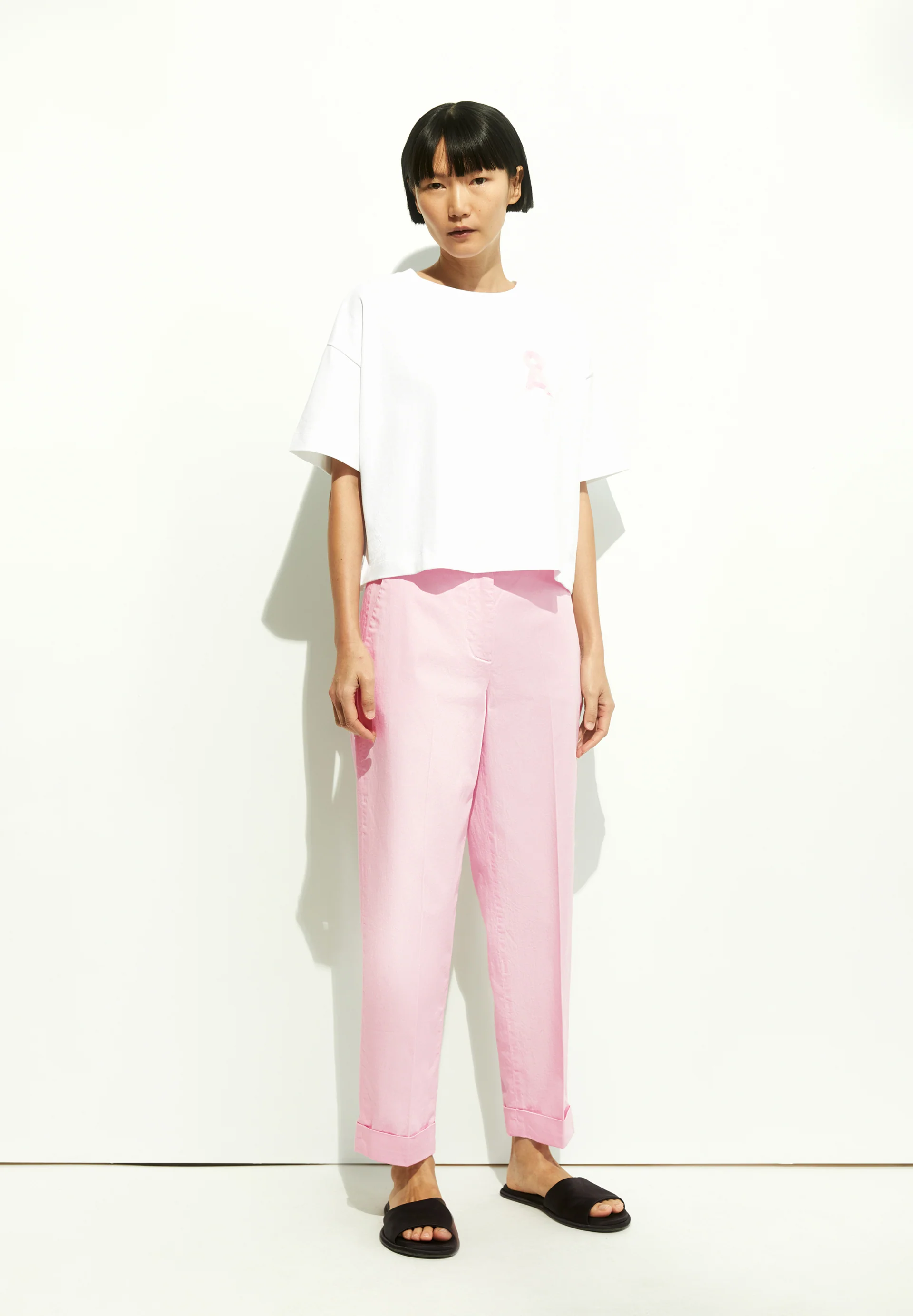 KAADWI Woven Pants made of Organic Cotton Mix