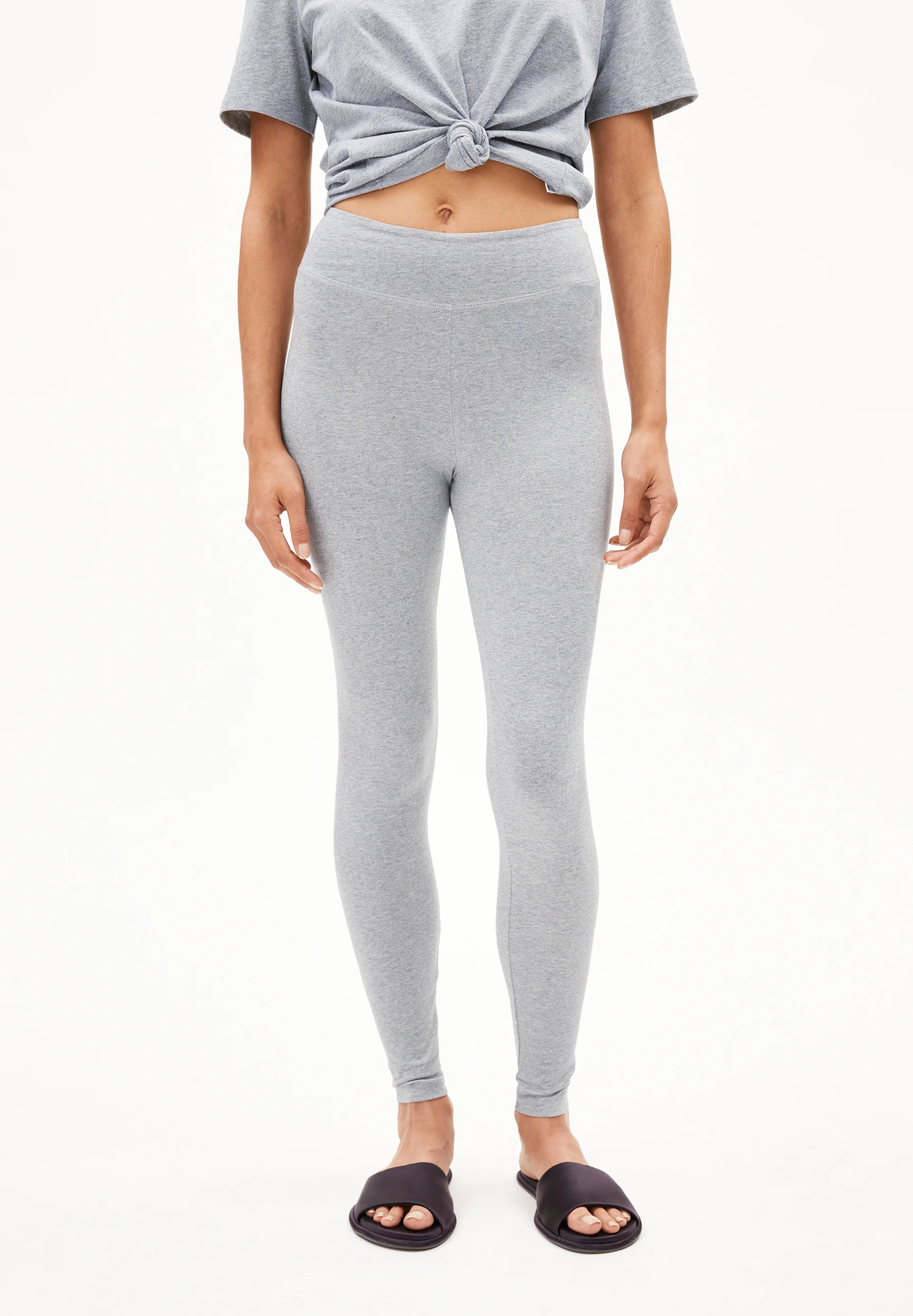 FARIBAA Leggings made of Organic Cotton Mix