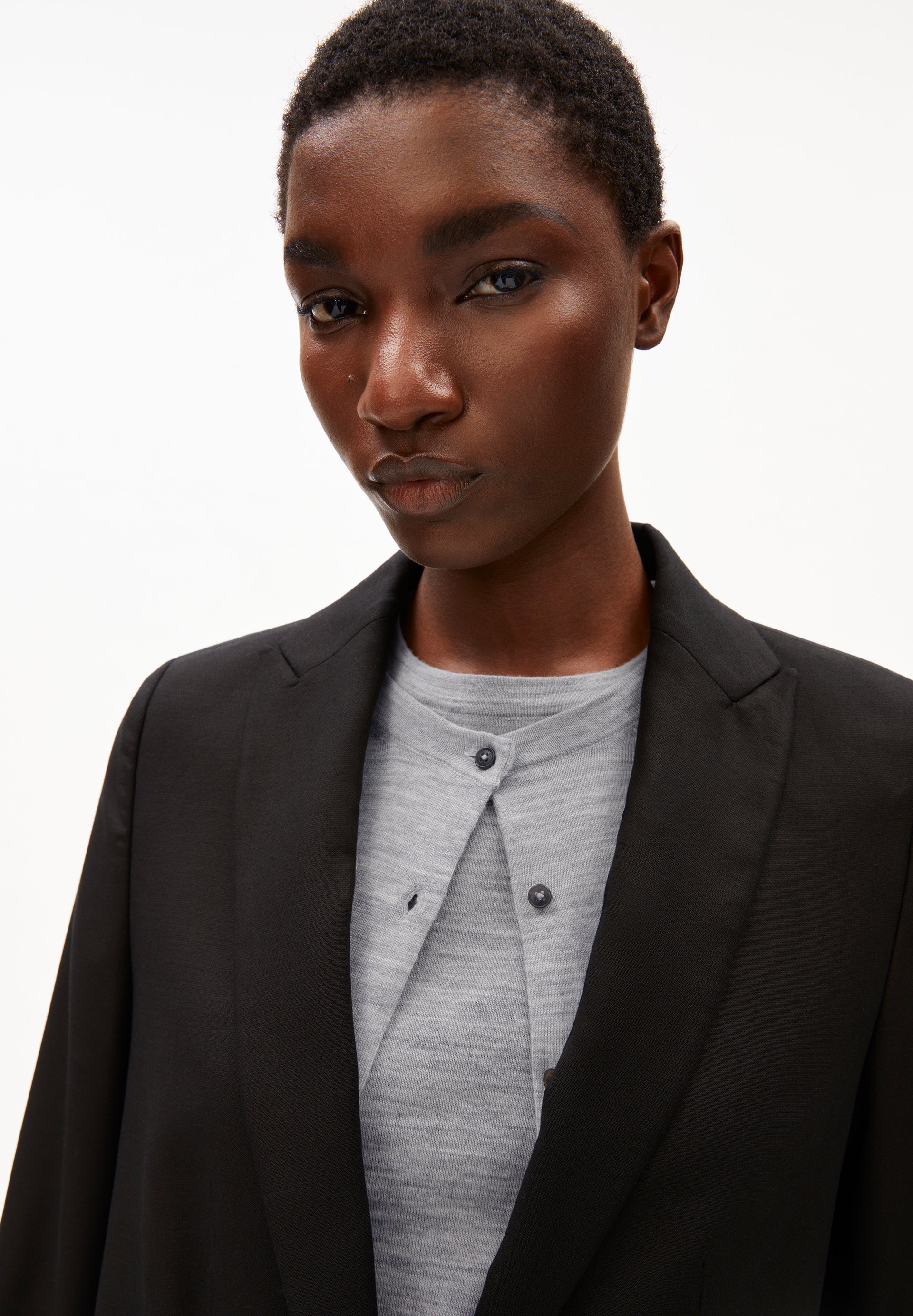 MIKULAA BLAZER Blazer made of TENCEL™ Lyocell Mix