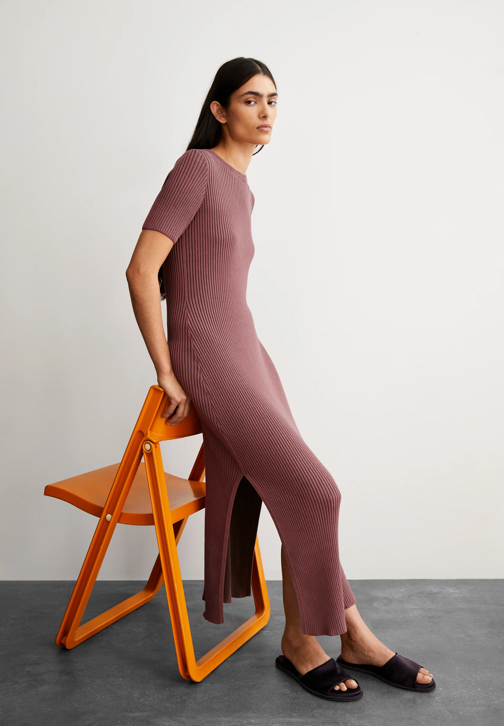ELAINAAS GMT DYE Knitdress from organic cotton