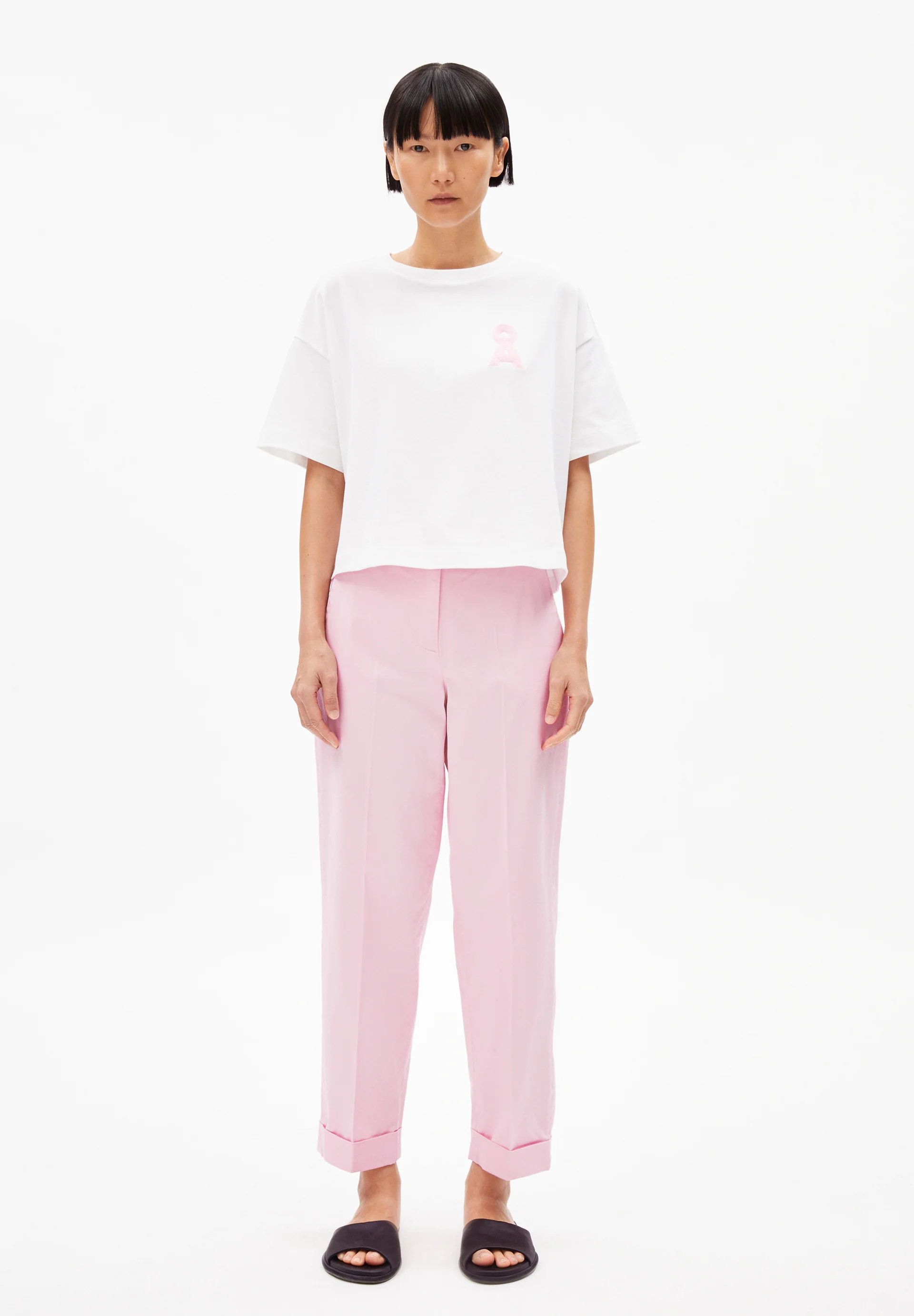 KAADWI Woven Pants made of Organic Cotton Mix