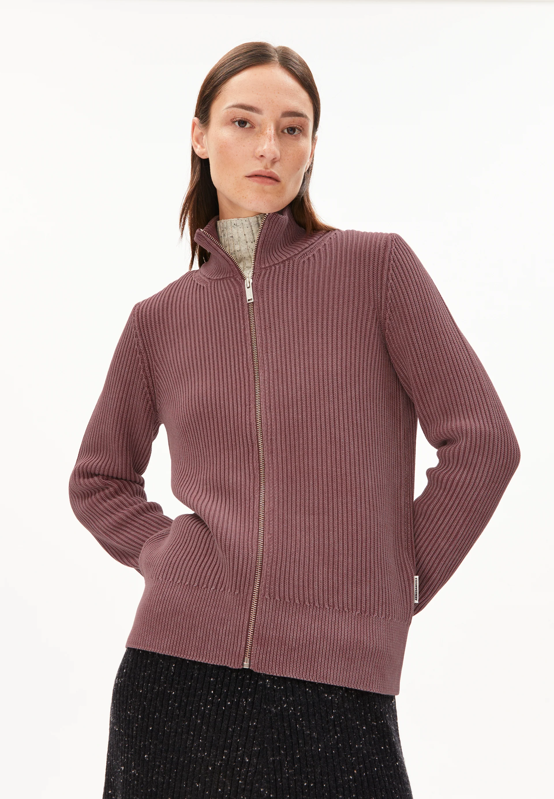 REBECCAA GMT DYE Cardigan made of Organic Cotton