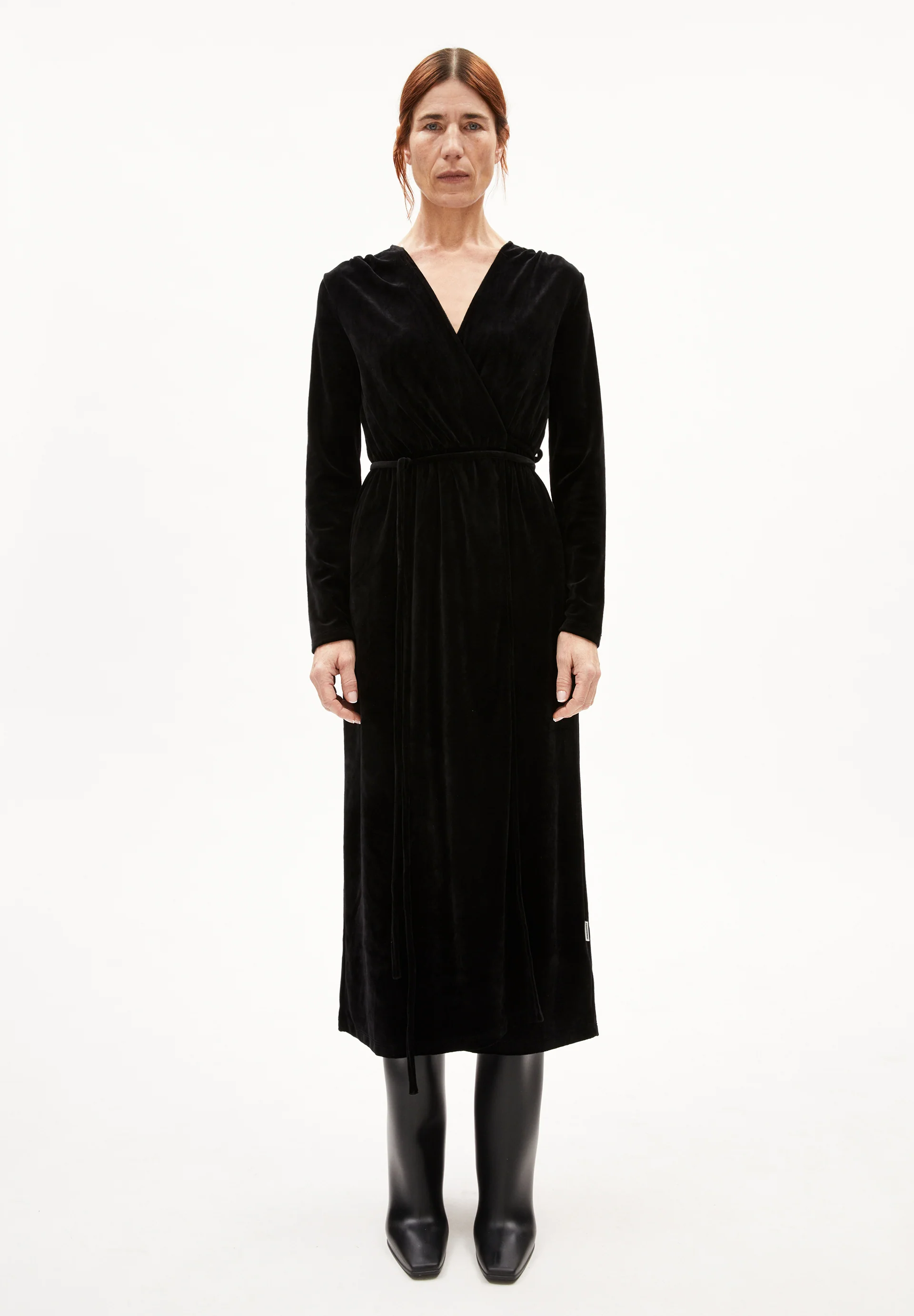 VERLAAR Jersey Dress Regular Fit made of velvet