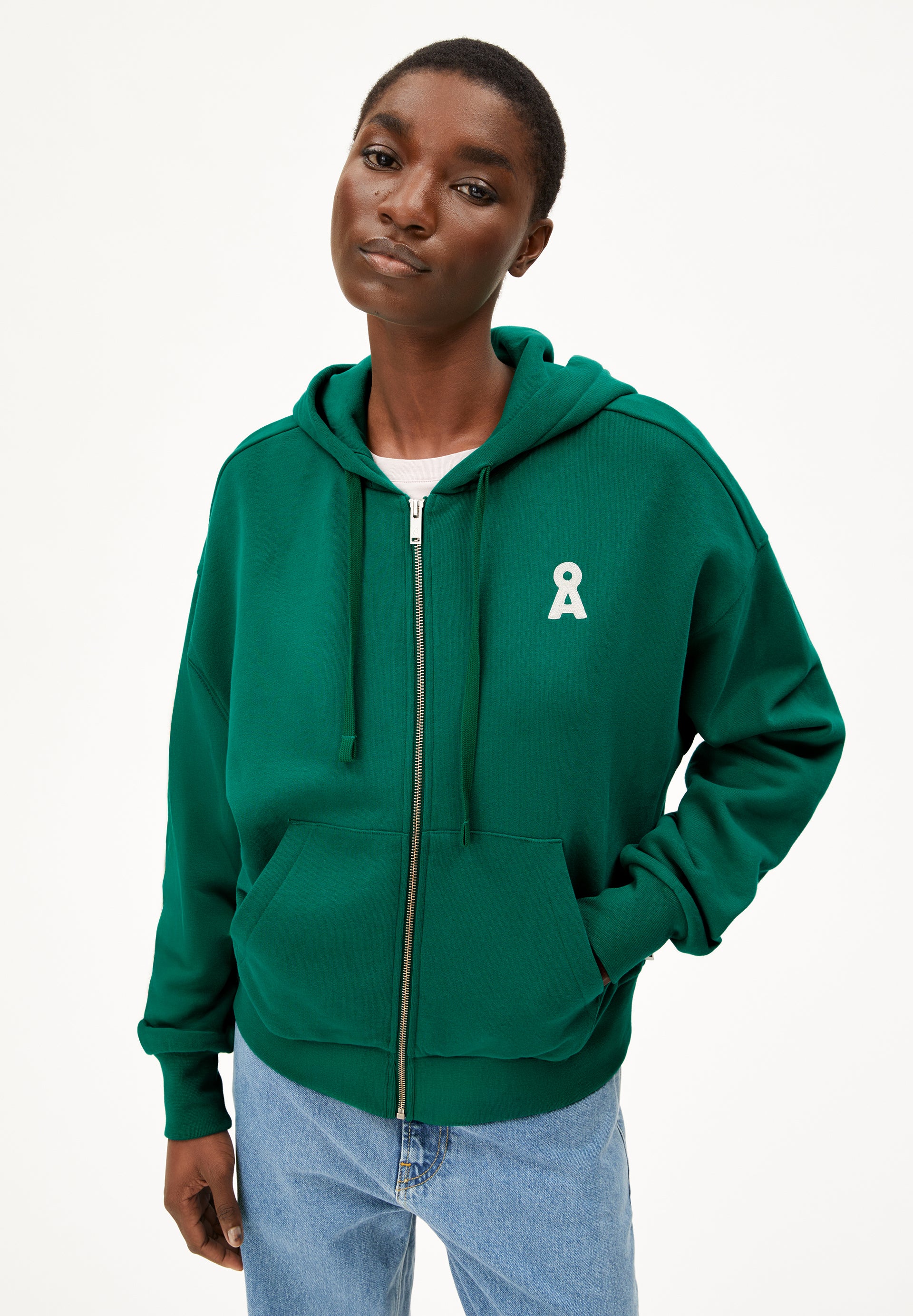 ICONIC Å RIXAMAA SWEAT Sweatjacket from organic cotton