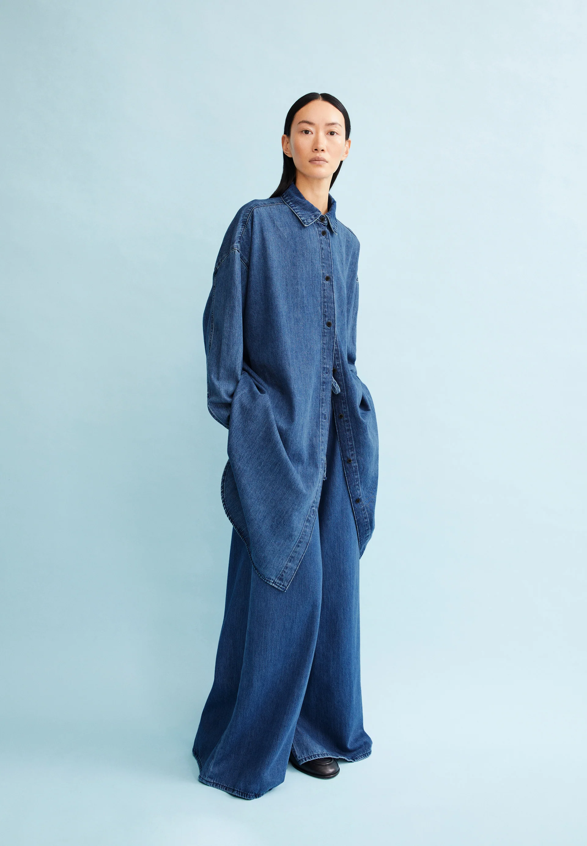 SAALY Denim Dress made of Organic Cotton