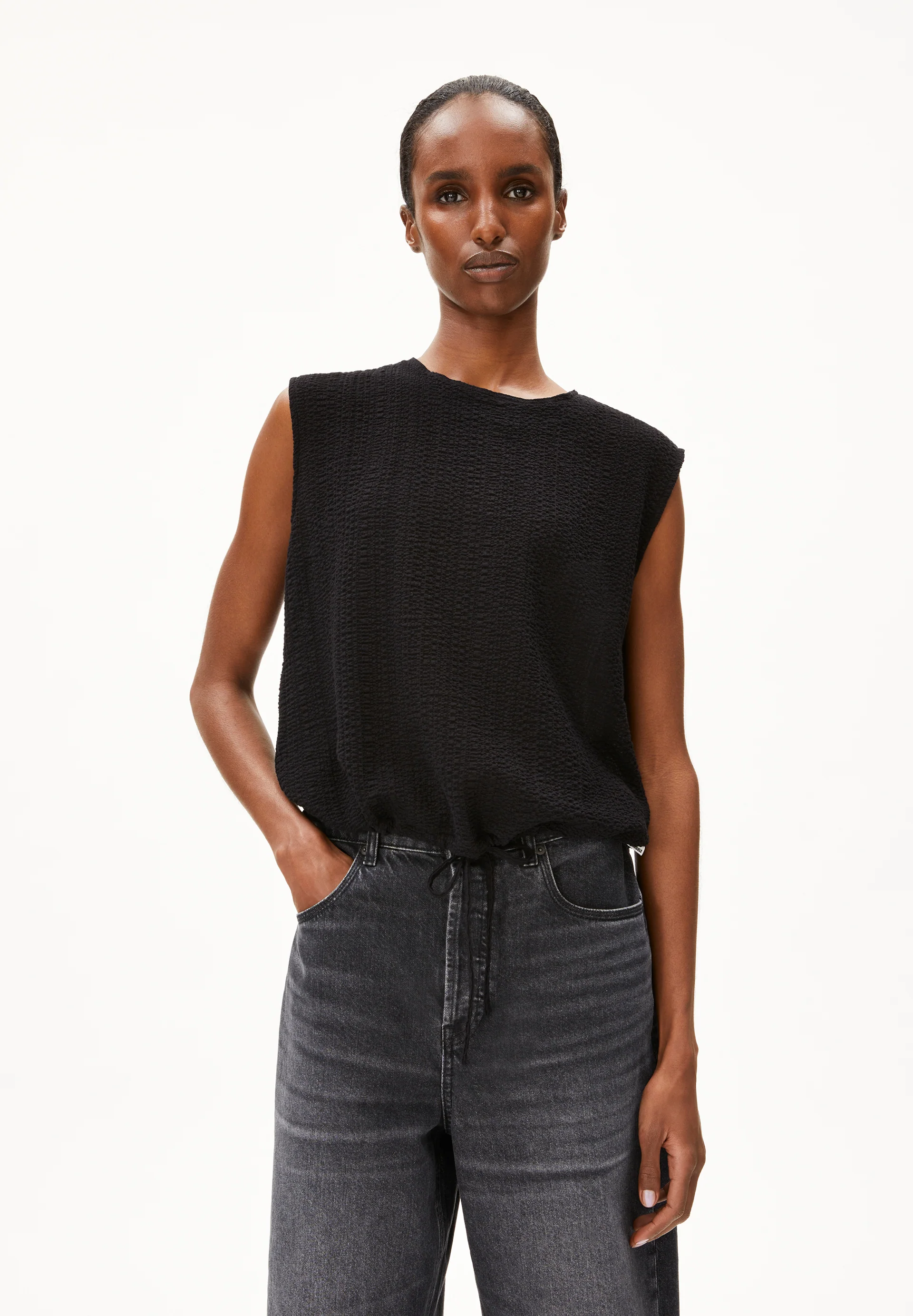 NERAA CRINKLE Top made of Organic Cotton Mix