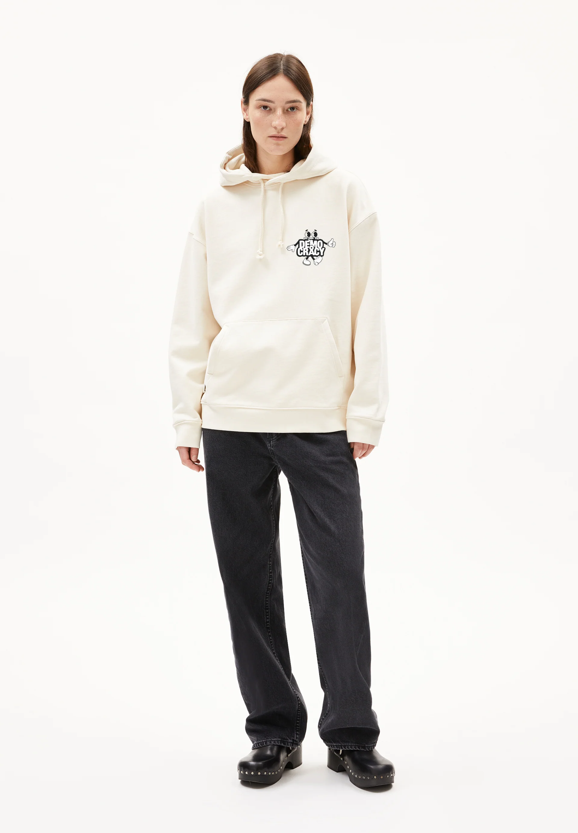 CAATEO DEMOCRACY Sweathoodie from organic cotton