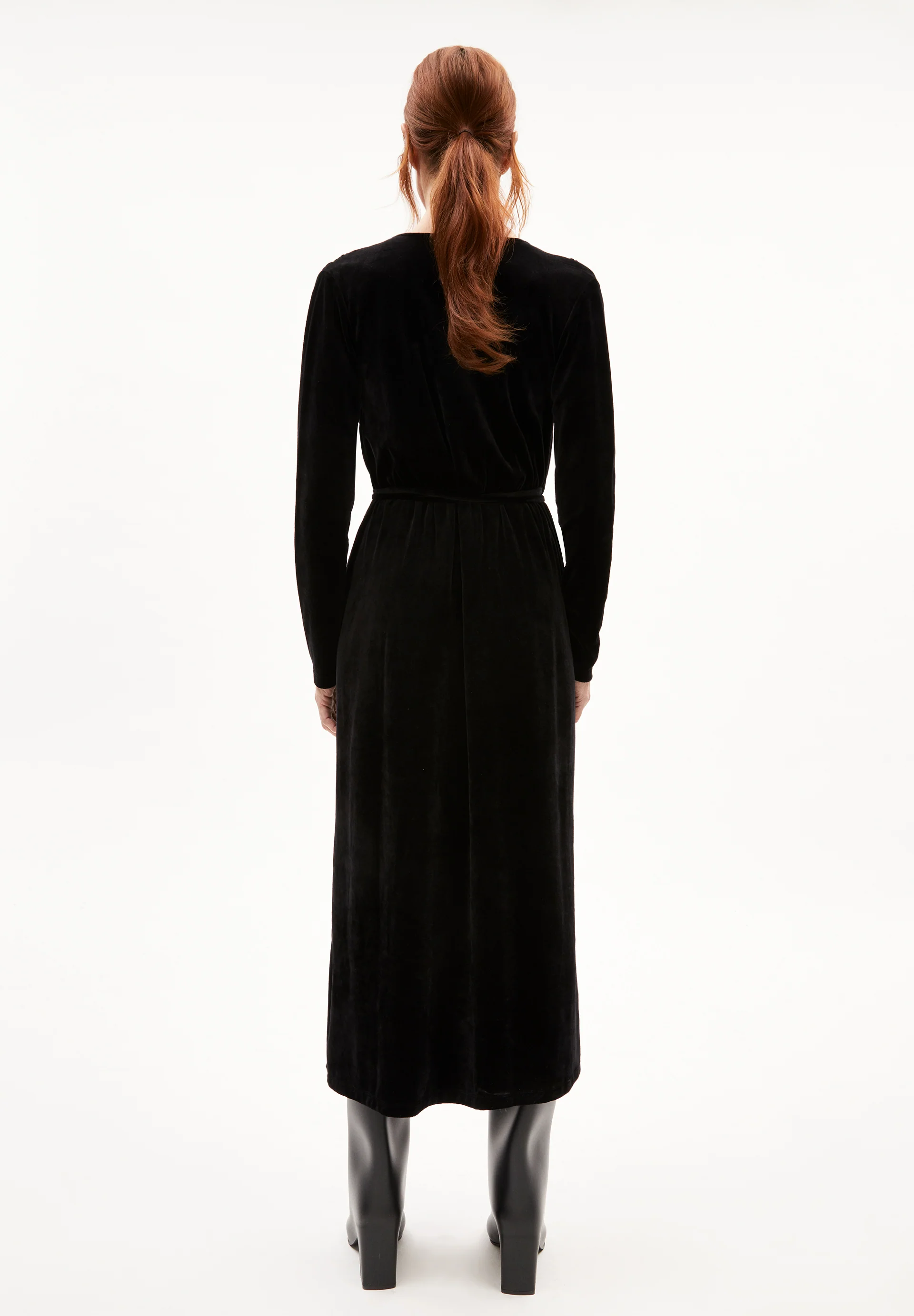 VERLAAR Jersey Dress Regular Fit made of velvet