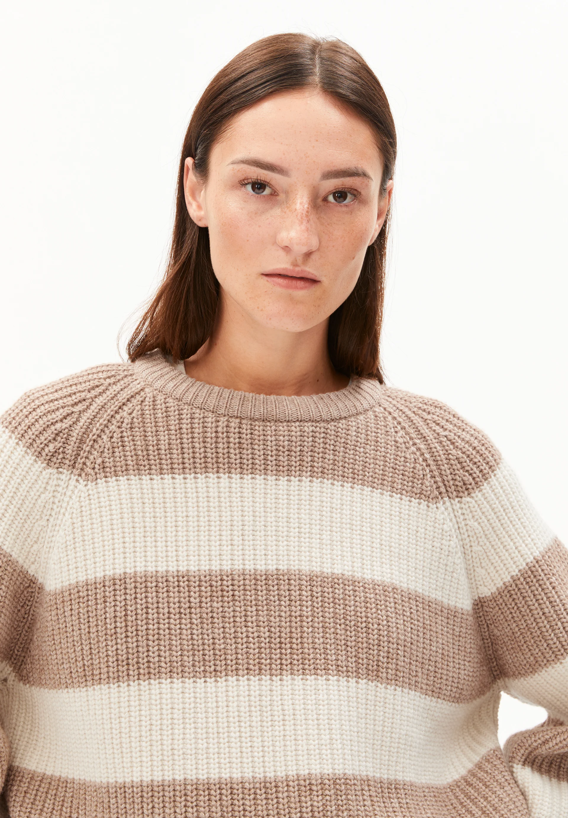 KAAGI STRIPES Pullover from organic wool mix
