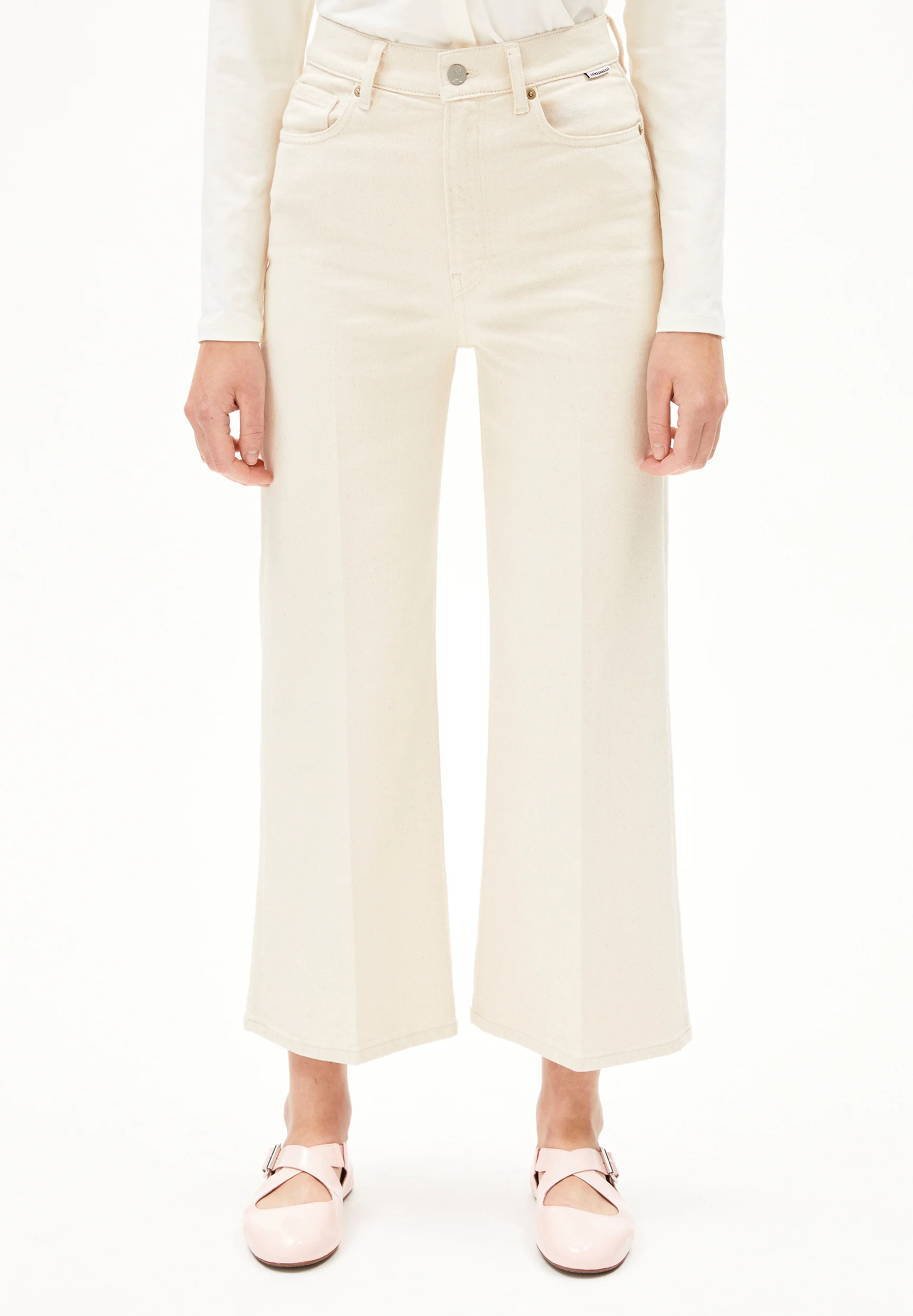 MURLIAA CROPPED Wide Jeans recycled cotton Comfort-Stretch
