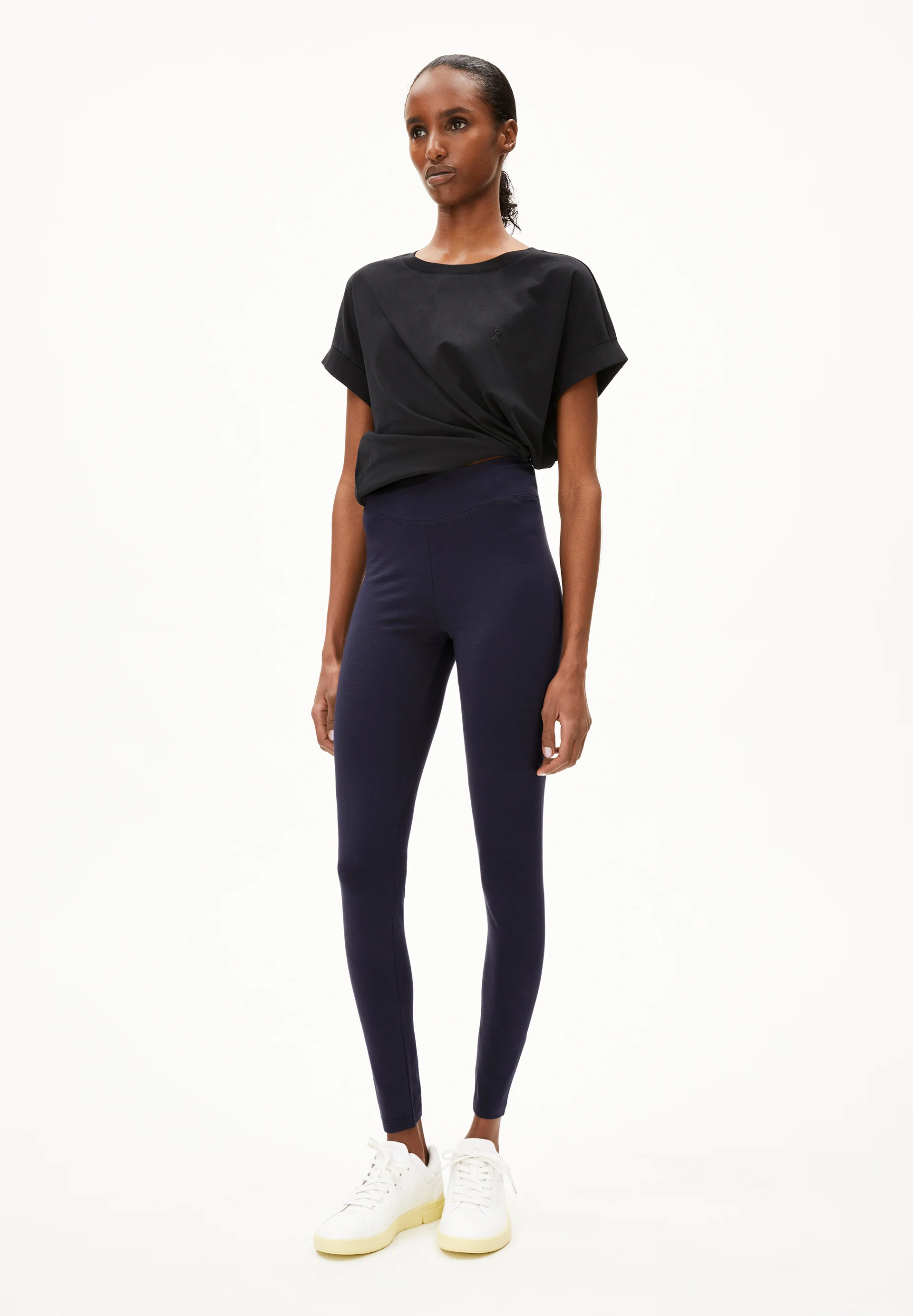 FARIBAA Leggings made of Organic Cotton Mix