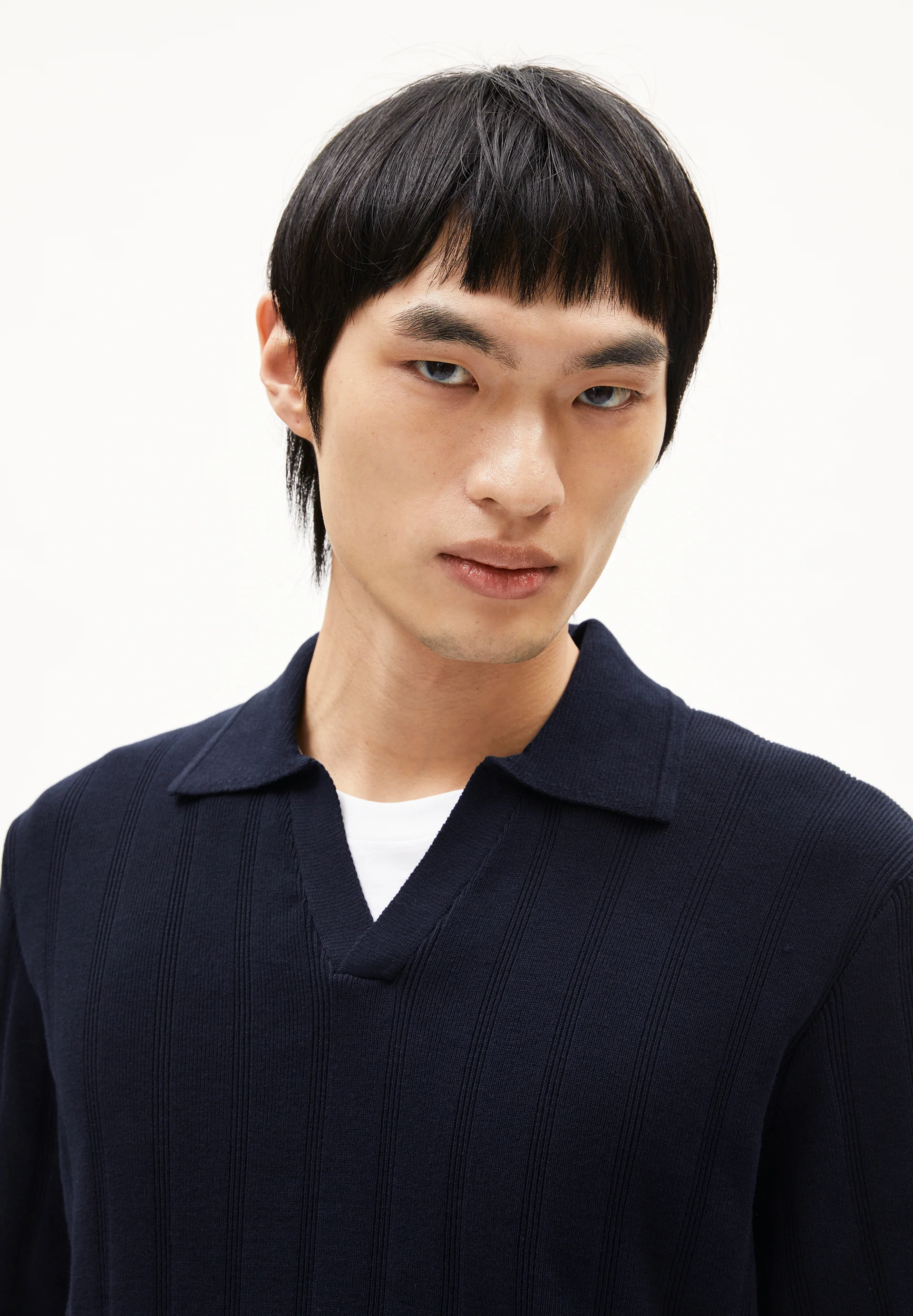 AARVEN Knit Shirt made of Organic Cotton