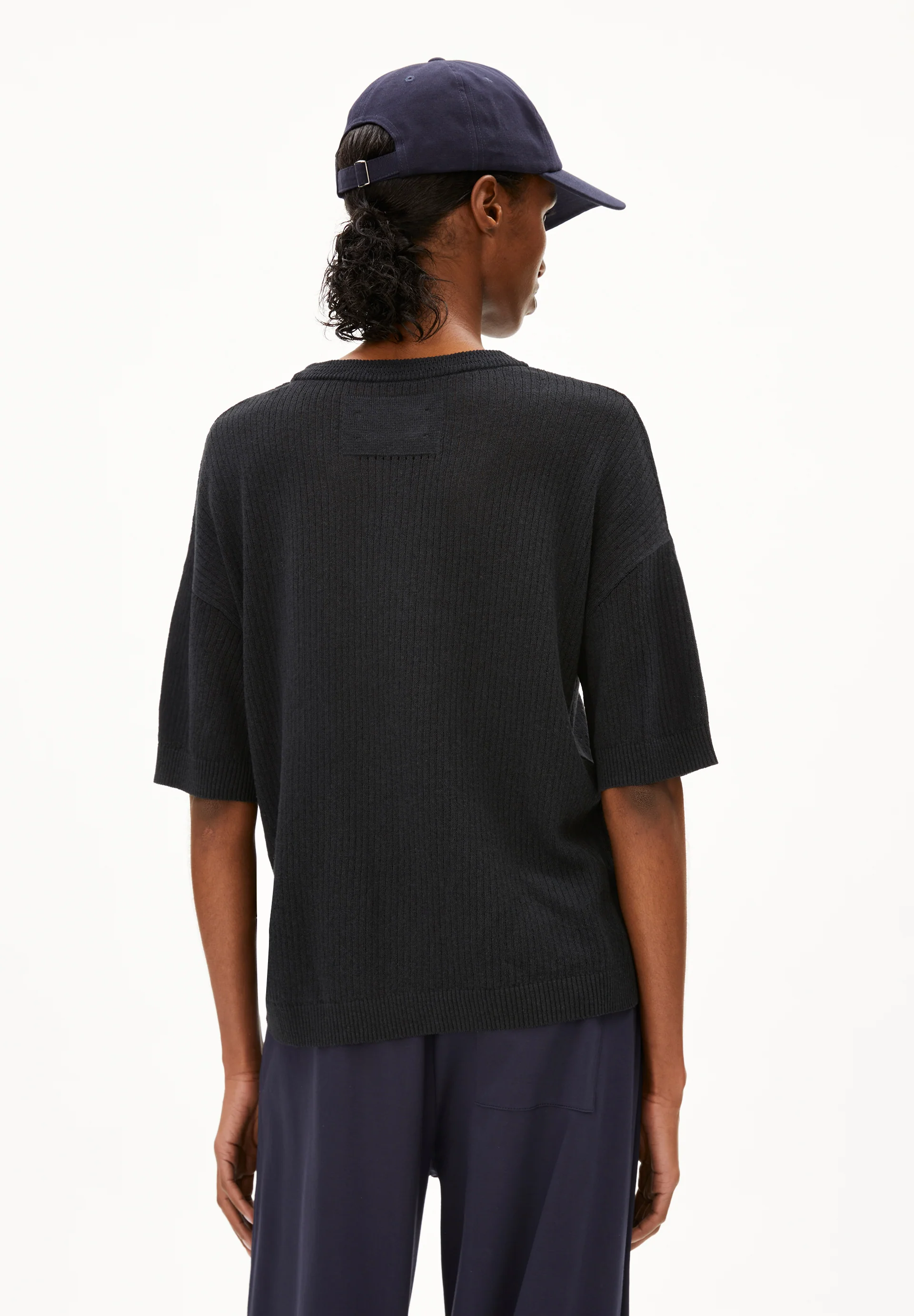 LIZAA LINO Knit Shirt made of Linen-Mix