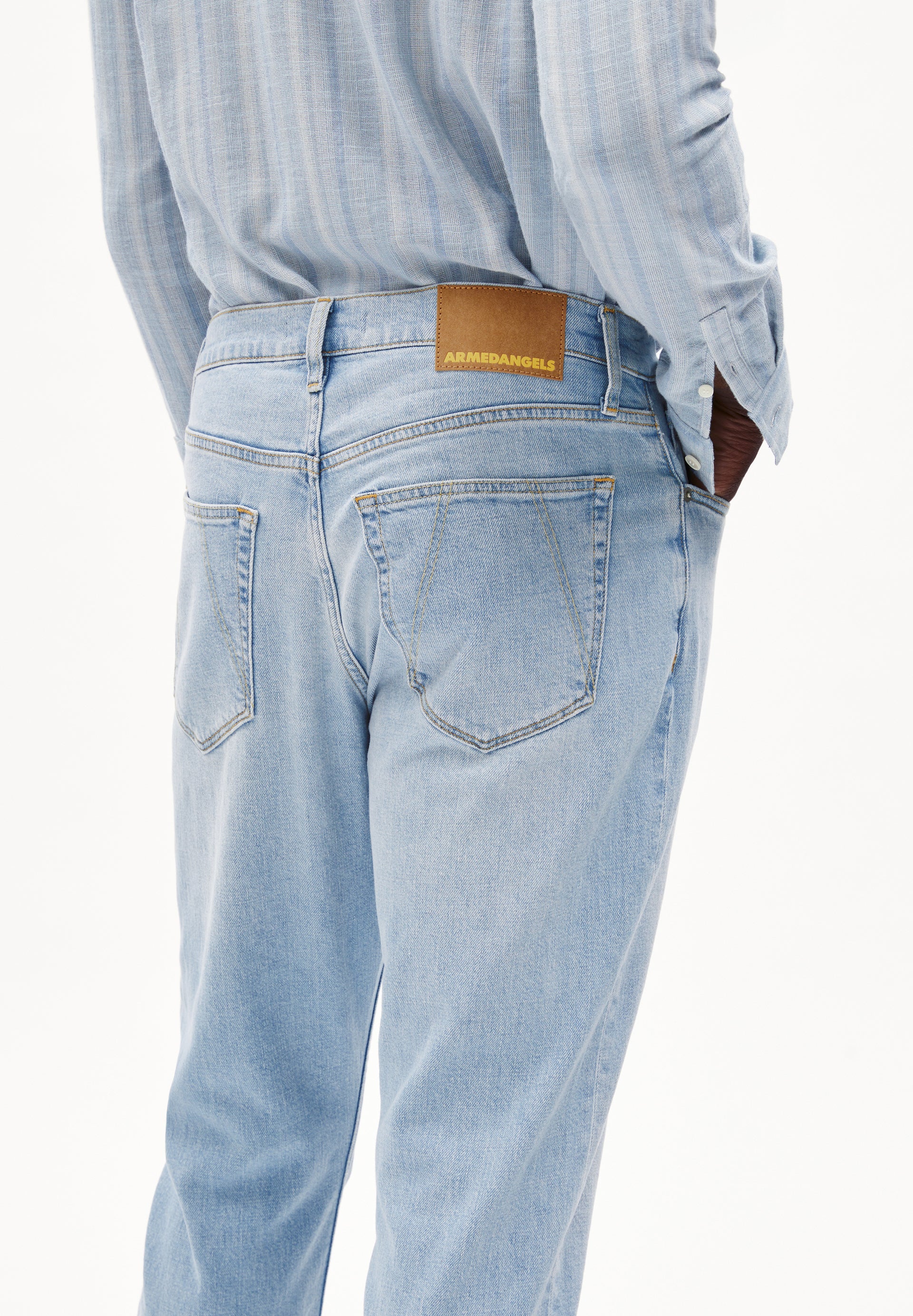 AARJO TARPA Tapered Jeans organic cotton hemp mix Comfort-Stretch