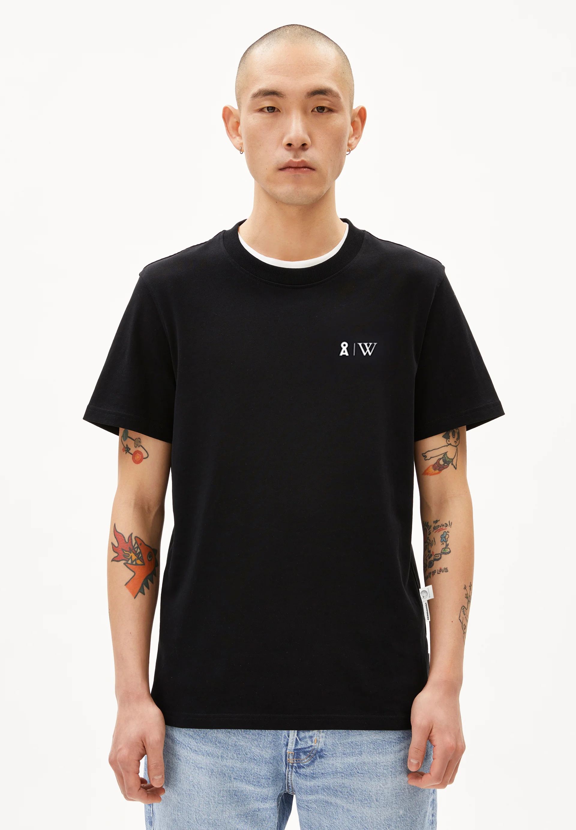 MIKAAS WIKIPEDIA Heavyweight T-Shirt made of recycled Cotton