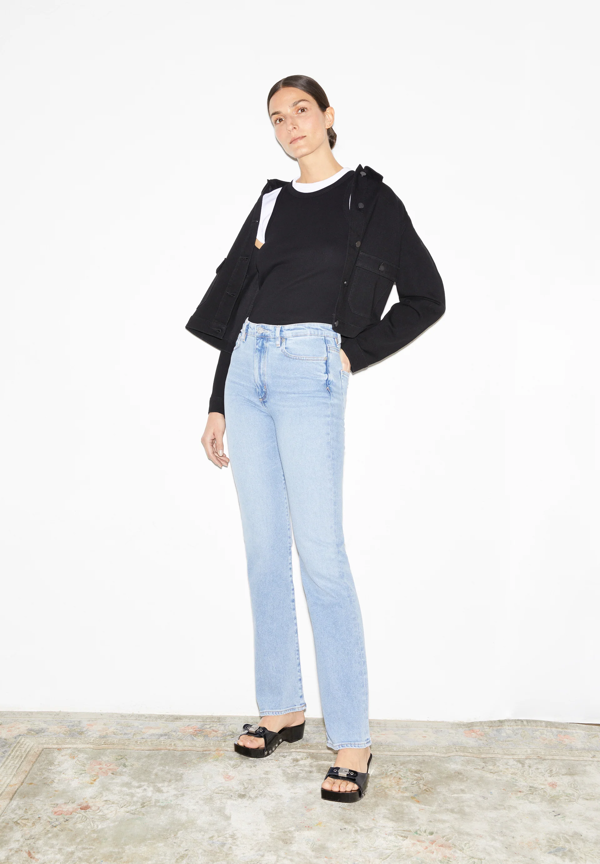 LINNAA Bootcut Jeans Organic Cotton Mix Comfort-Stretch