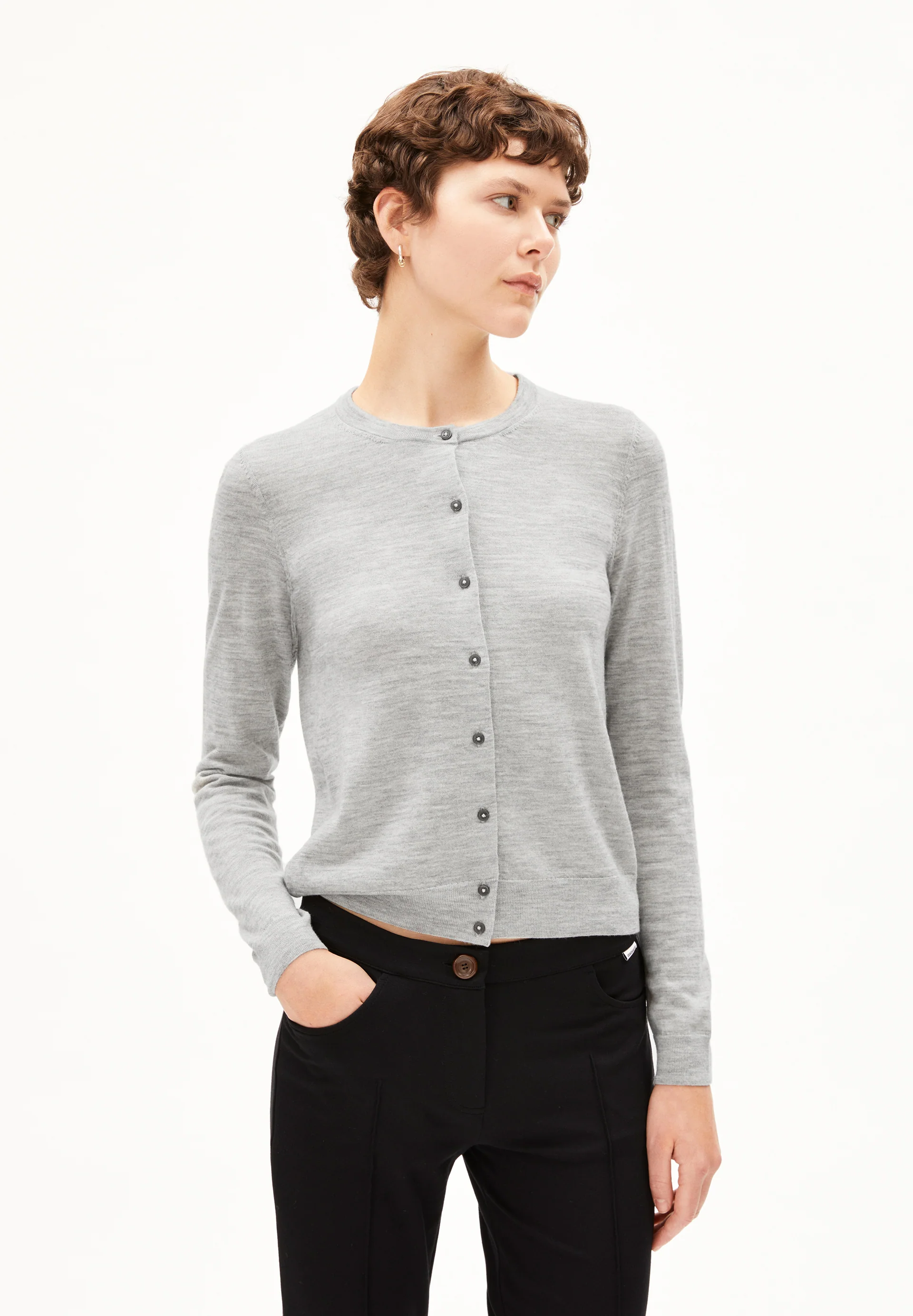 OPHALIAA MERINO Cardigan made of Merino Wool