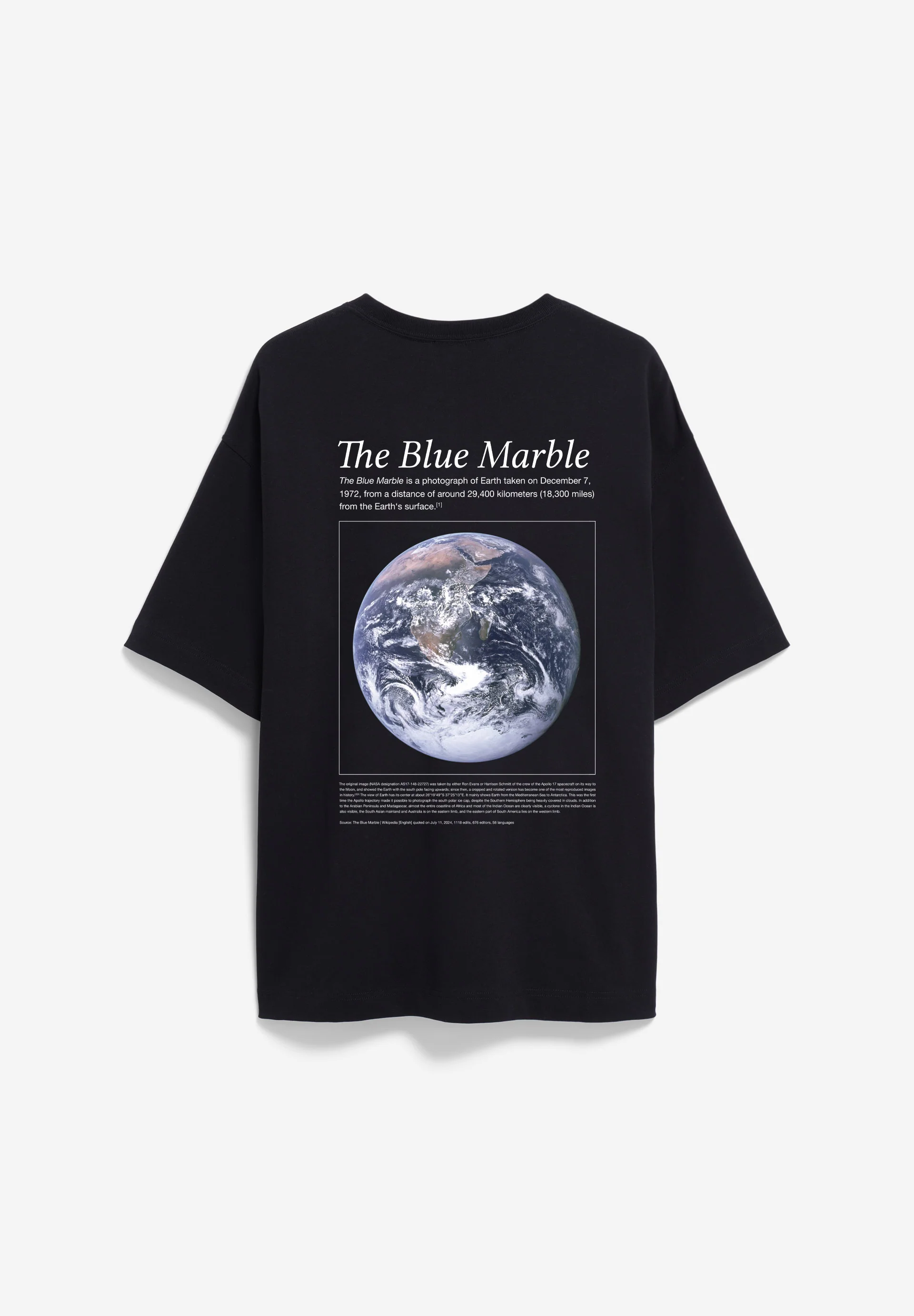 MIKAAS WIKIPEDIA Heavyweight T-Shirt made of recycled Cotton