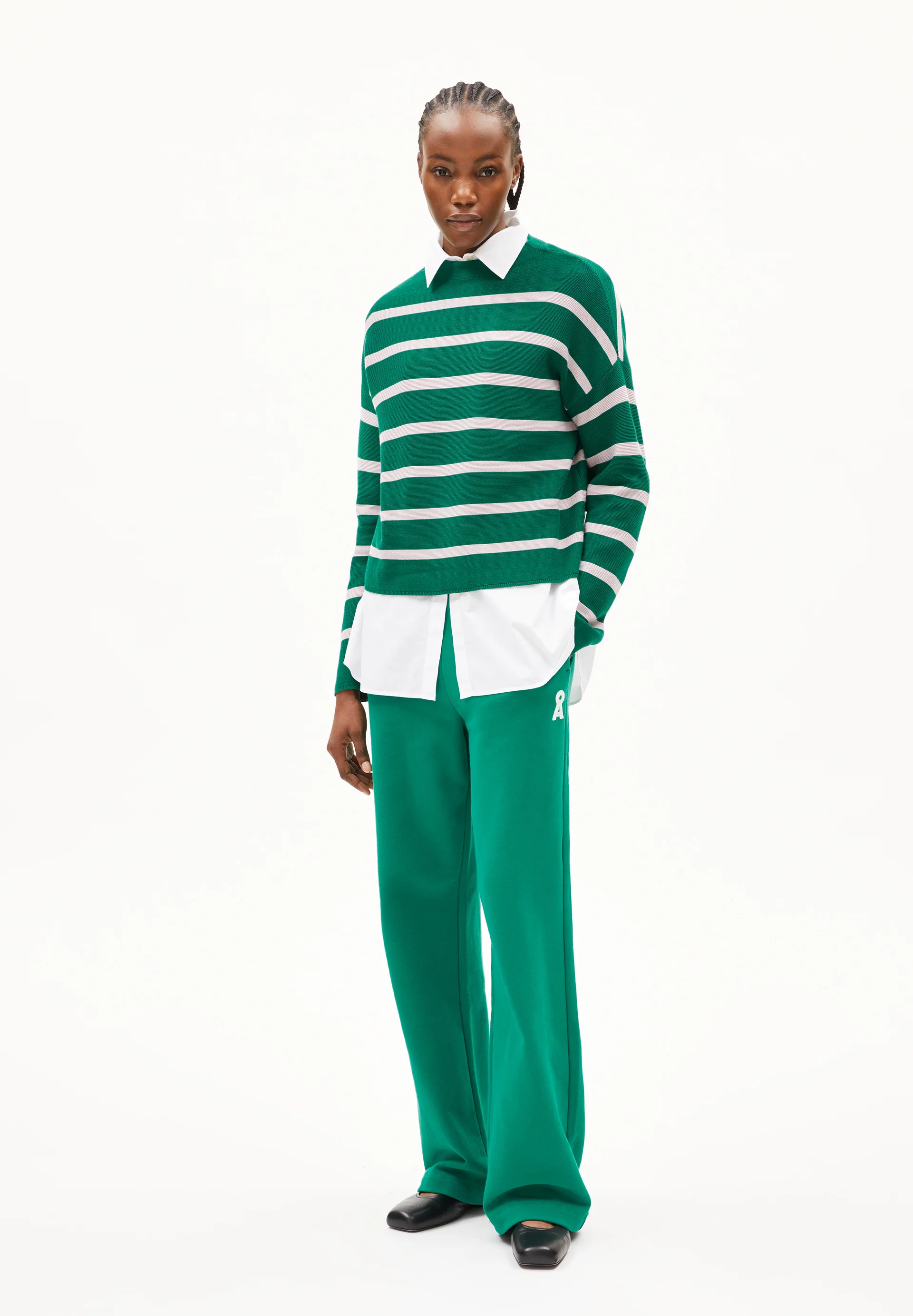 MERINAA STRIPES Pullover from organic cotton