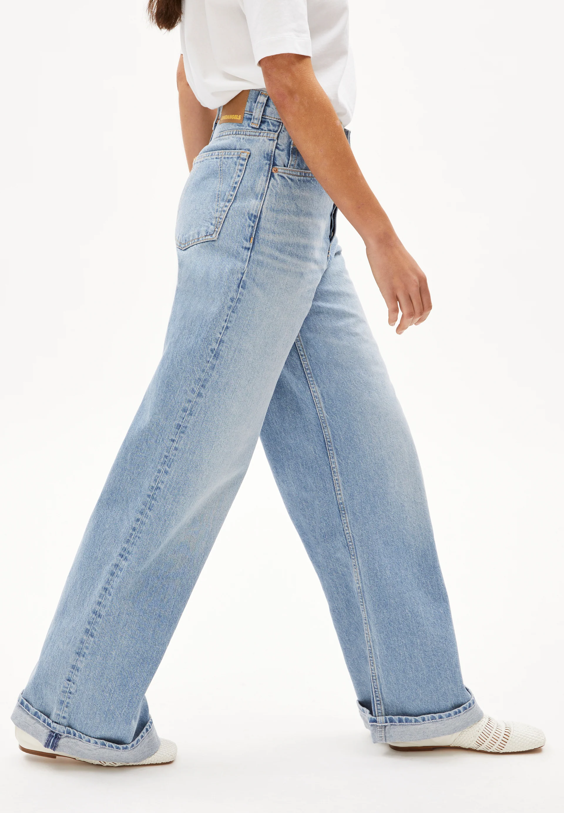 BLINAA Super Wide Jeans recycled cotton