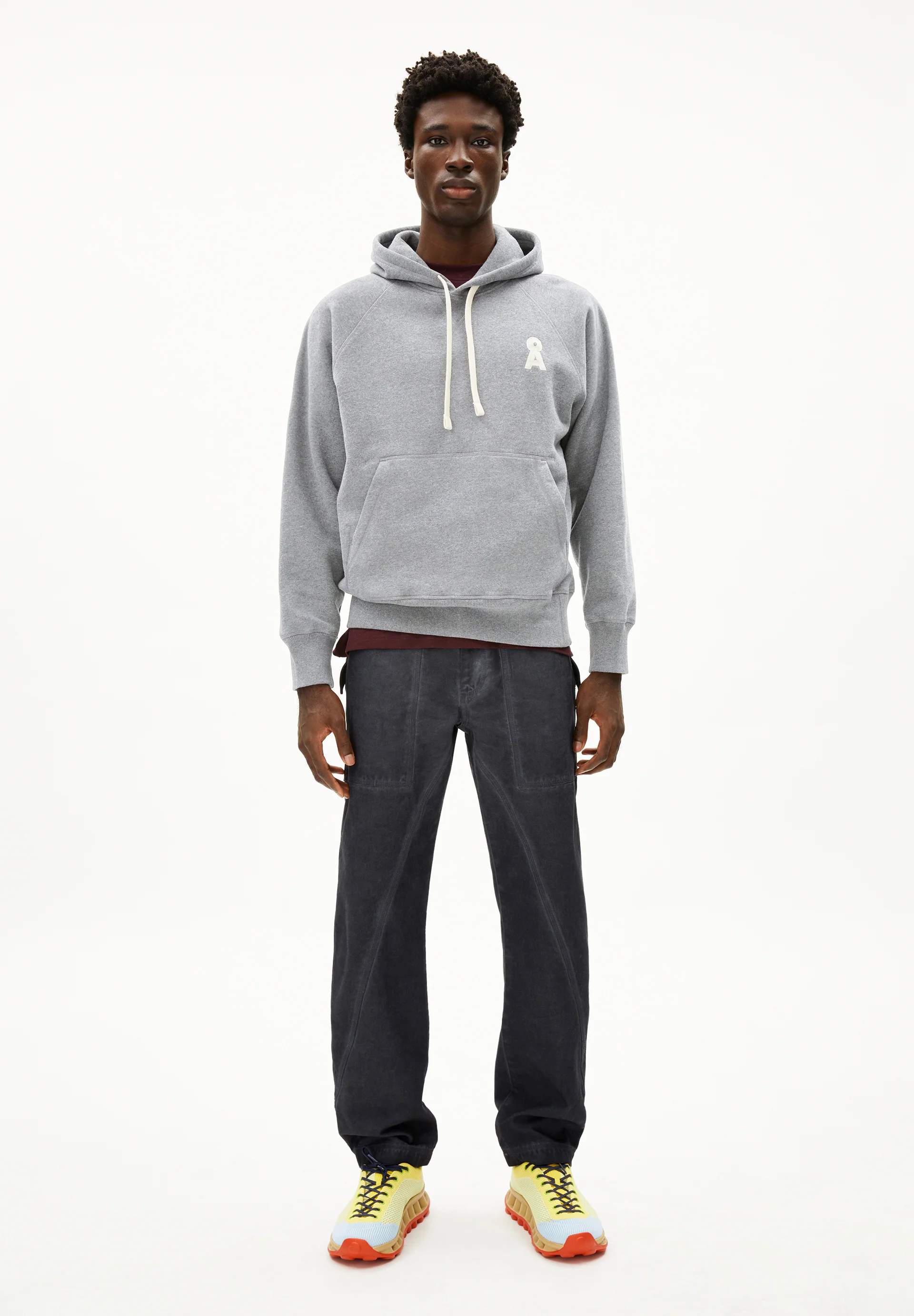 ICONIC Å HAANRI MELANGE Sweathoodie from organic cotton