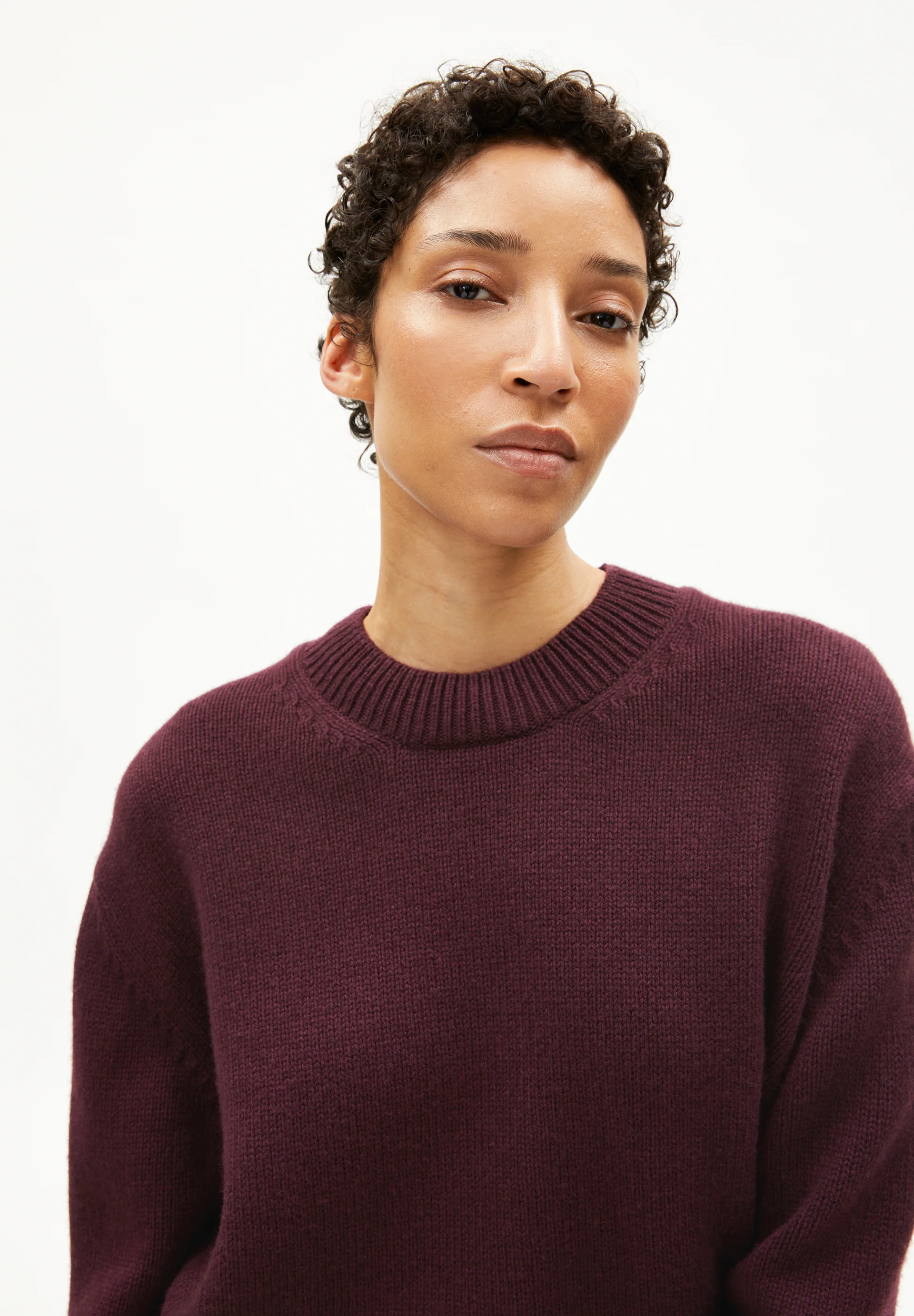 BALBAA Jumper made from an organic wool blend