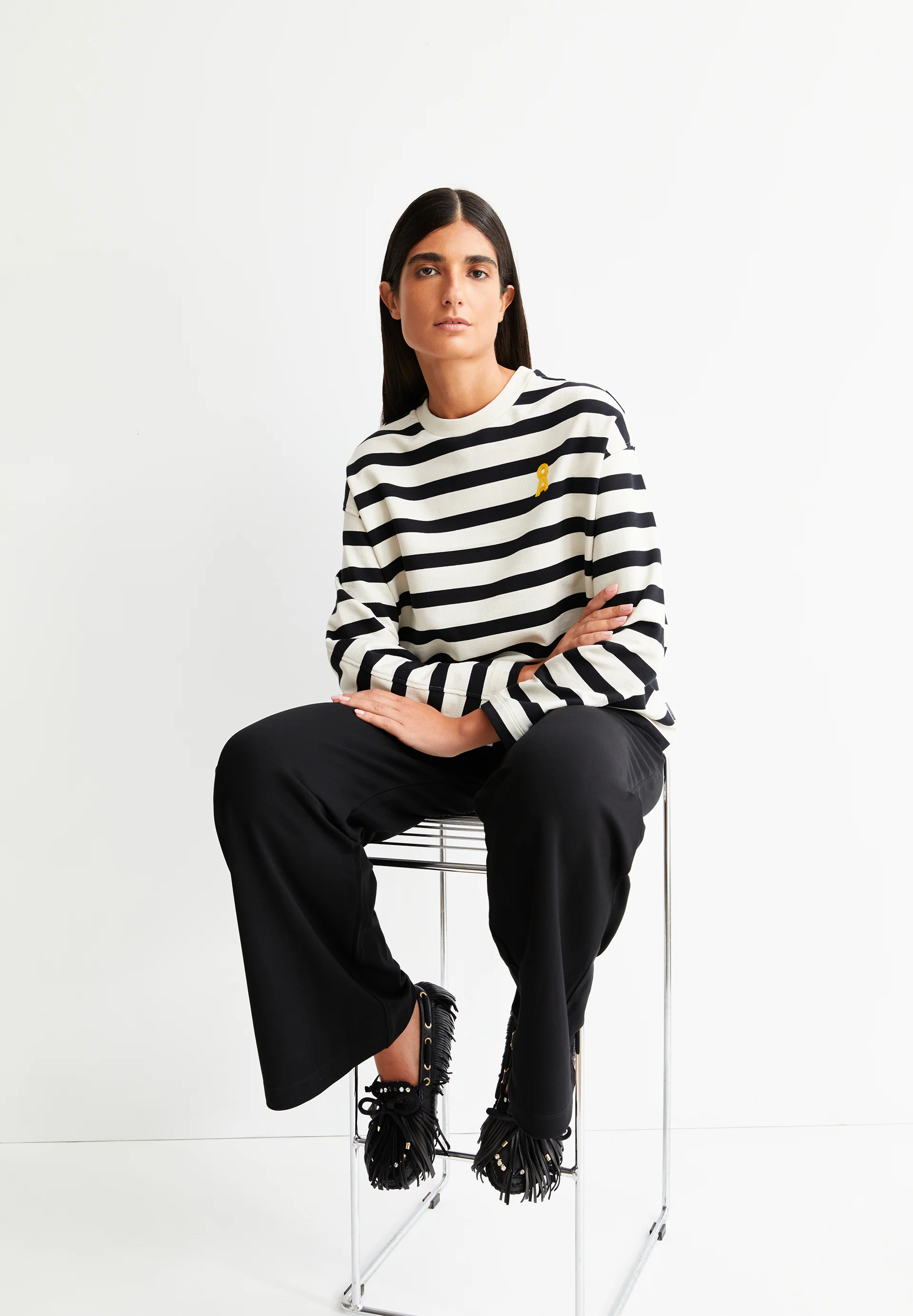ICONIC Å FRANKAA BOLD Sweatshirt from organic cotton