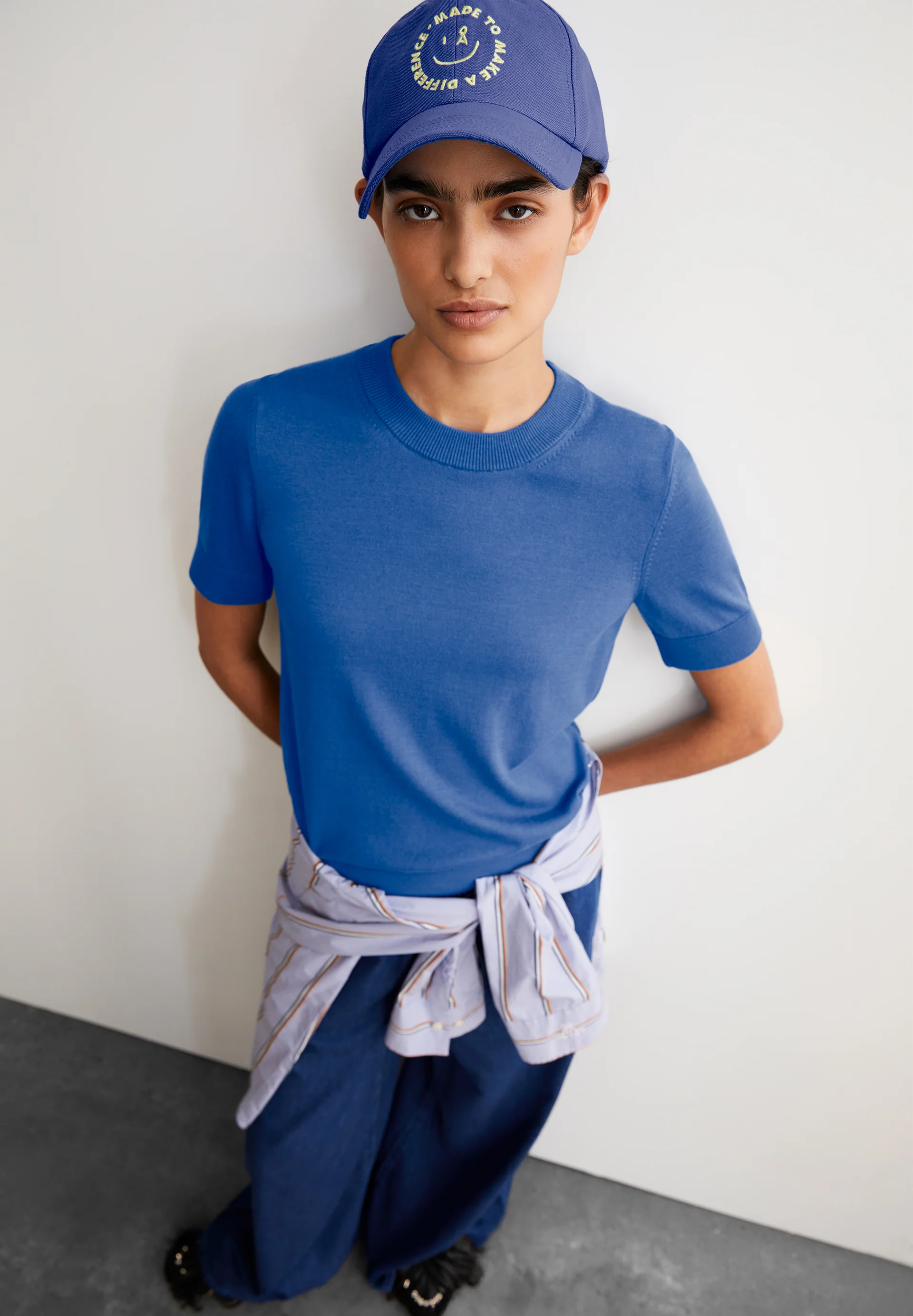 SILJIAAS Knit Shirt made of TENCEL™ Lyocell Mix