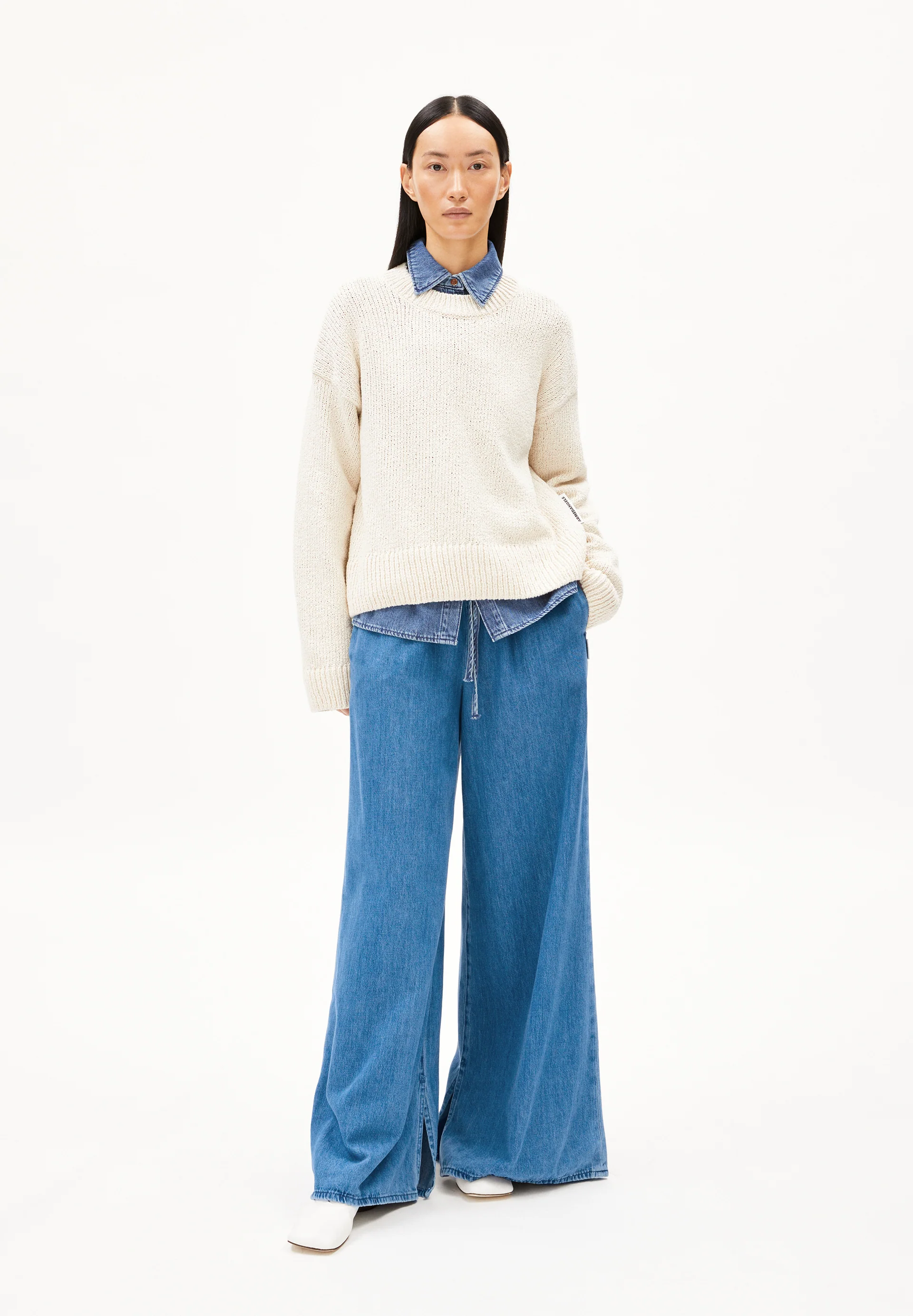 VAANYA Pullover from organic cotton mix