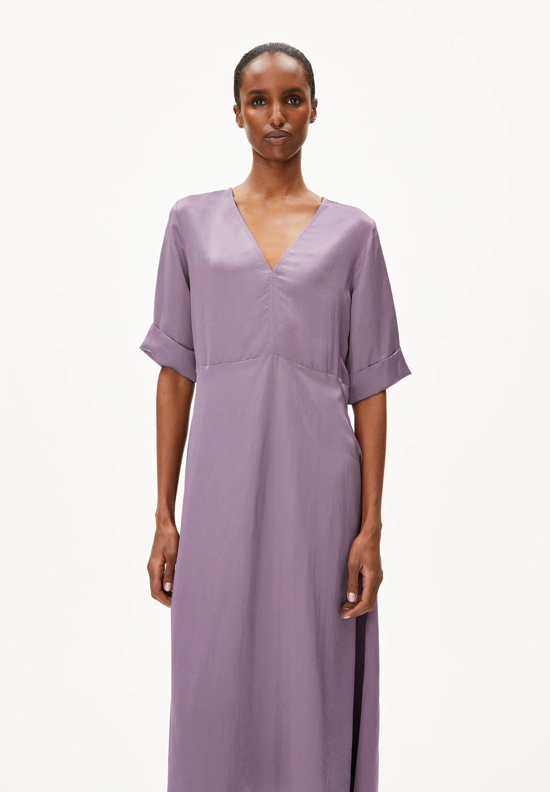 VAALI Woven Dress made of Naia™ Renew