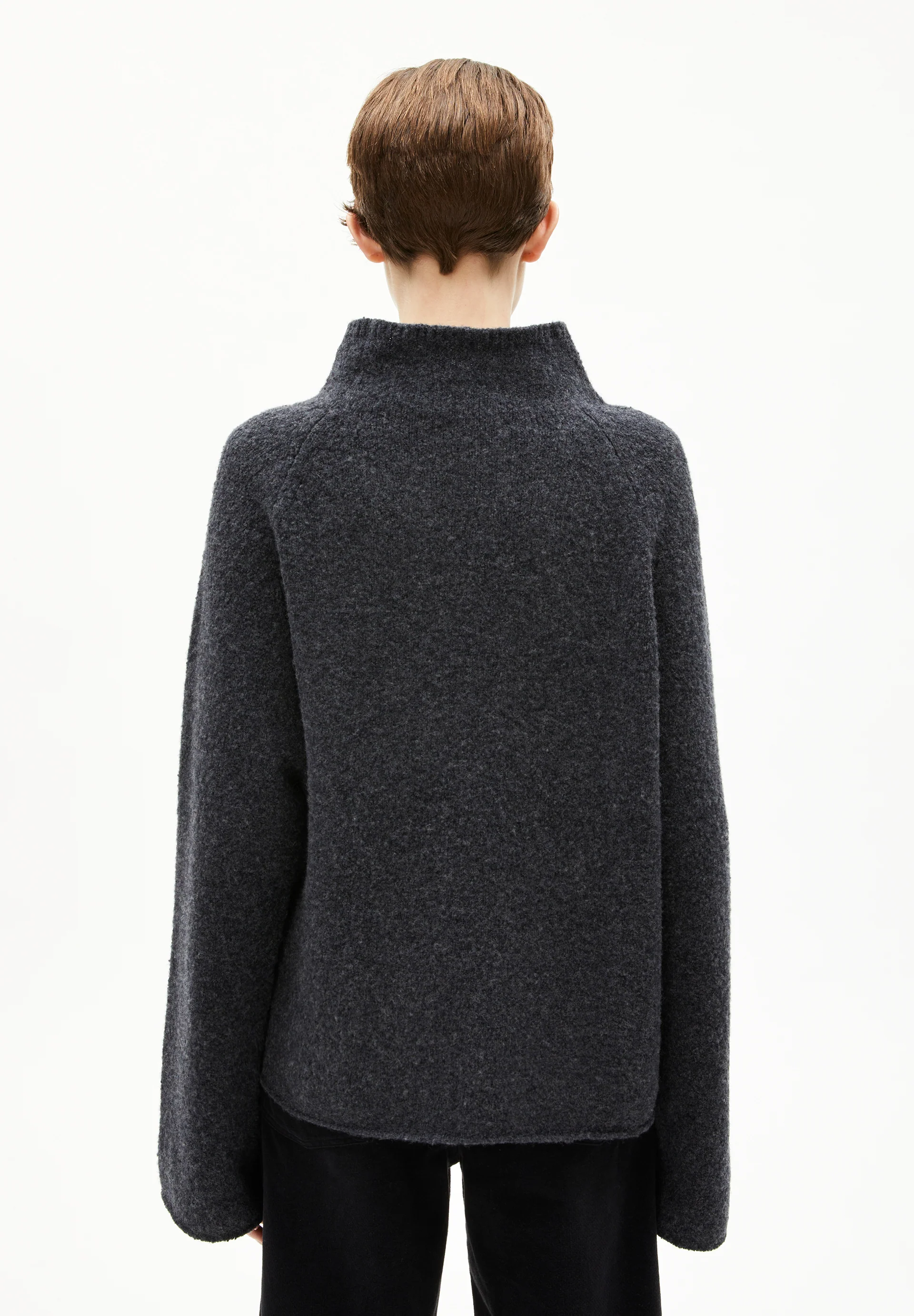 ICONIC Å MONALAA BOUCLÉ Jumper made from a wool blend