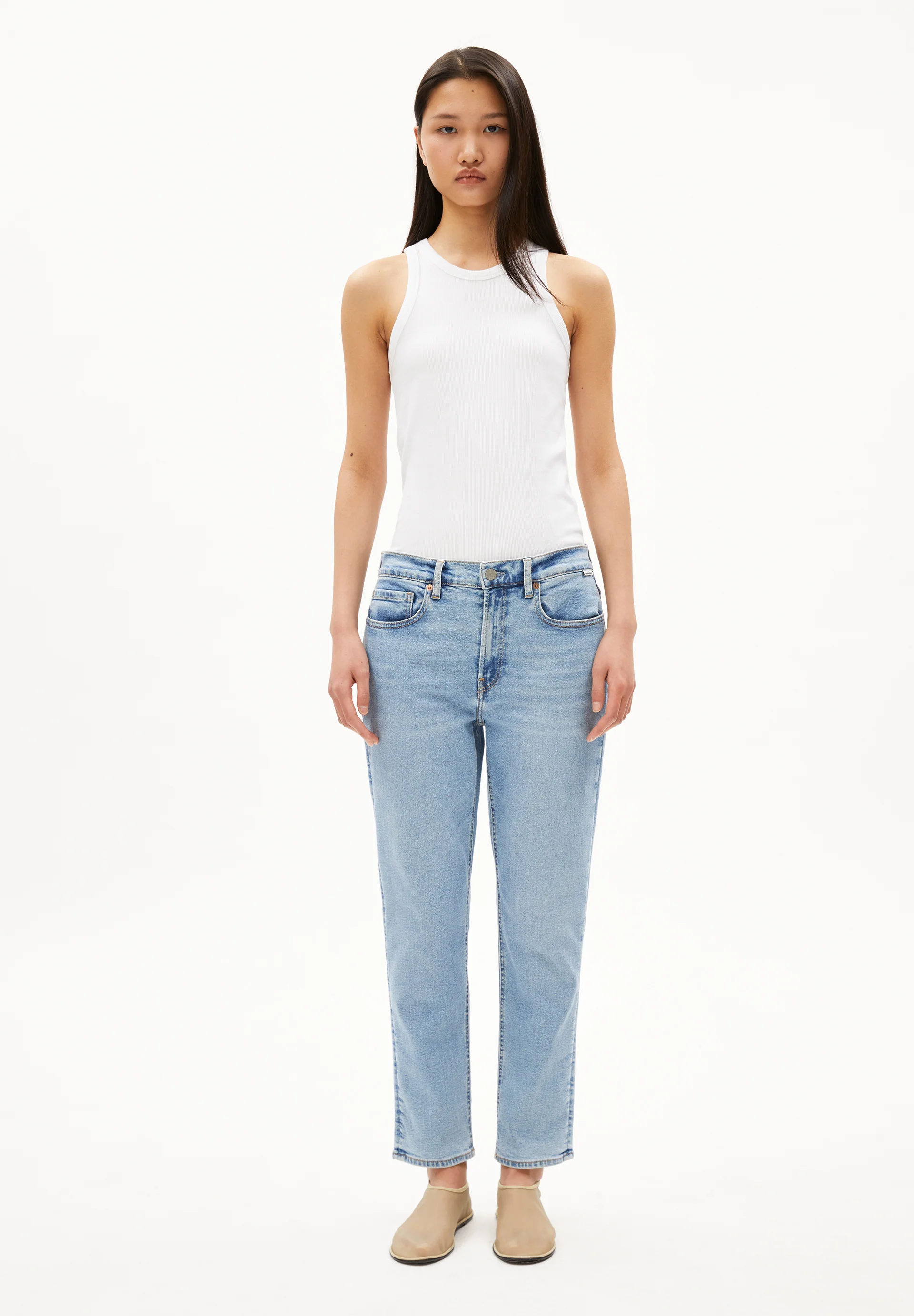 CAYAA TARPA Boyfriend Jeans recycled Cotton Mix Comfort Stretch