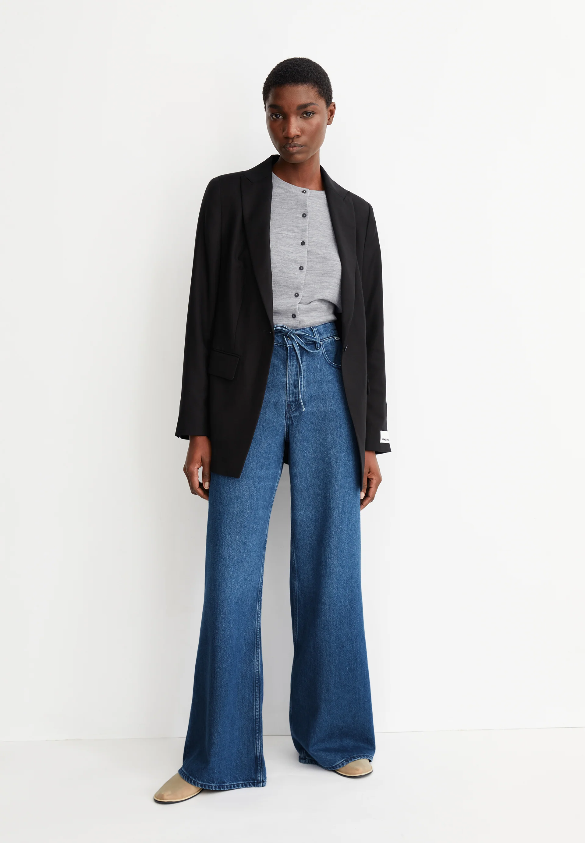 ASTRAEAAS WIDE JEAN Wide Jeans Organic Cotton Mix
