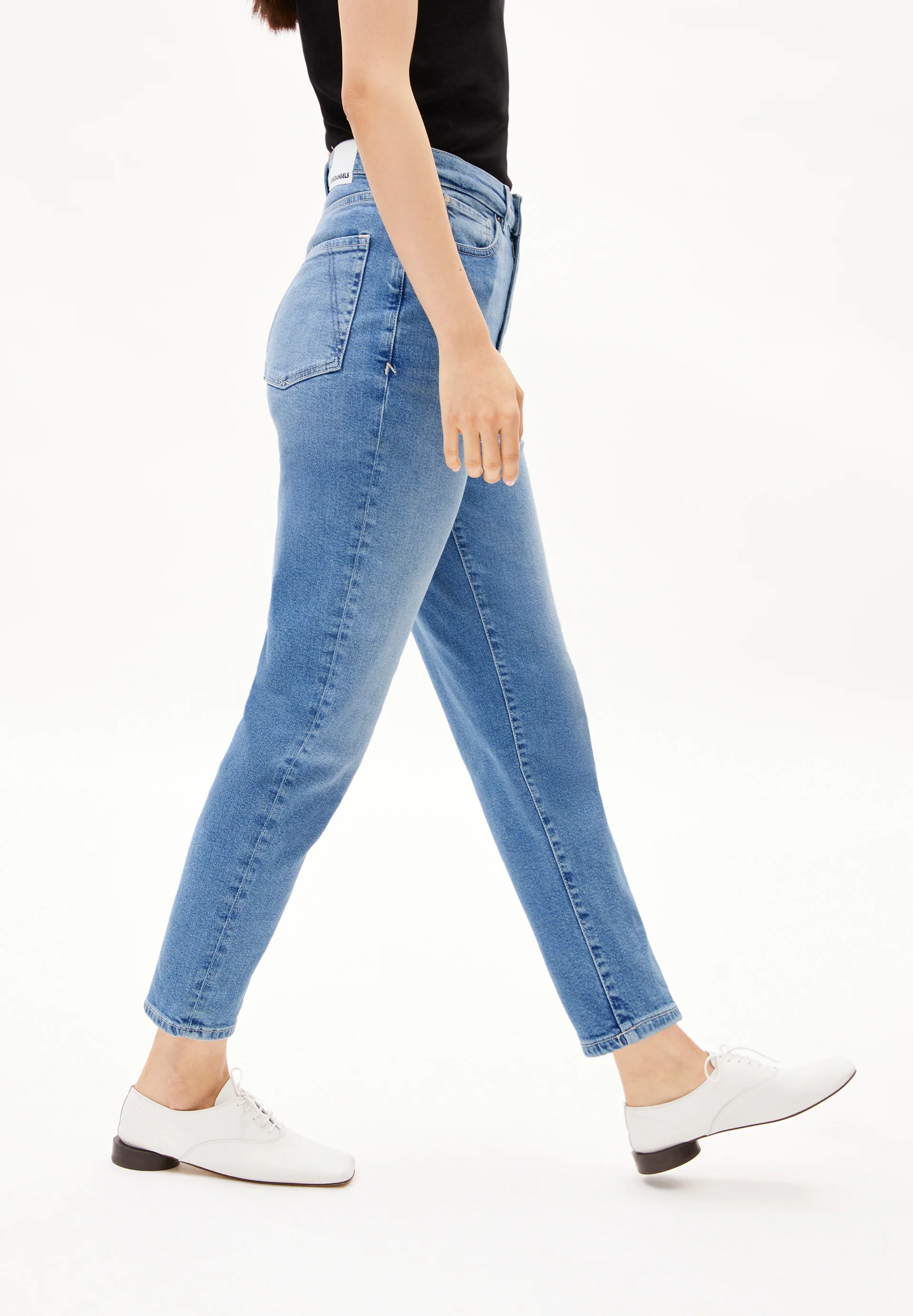 MAIRAA Mom Jeans recycled Cotton Mix Comfort Stretch