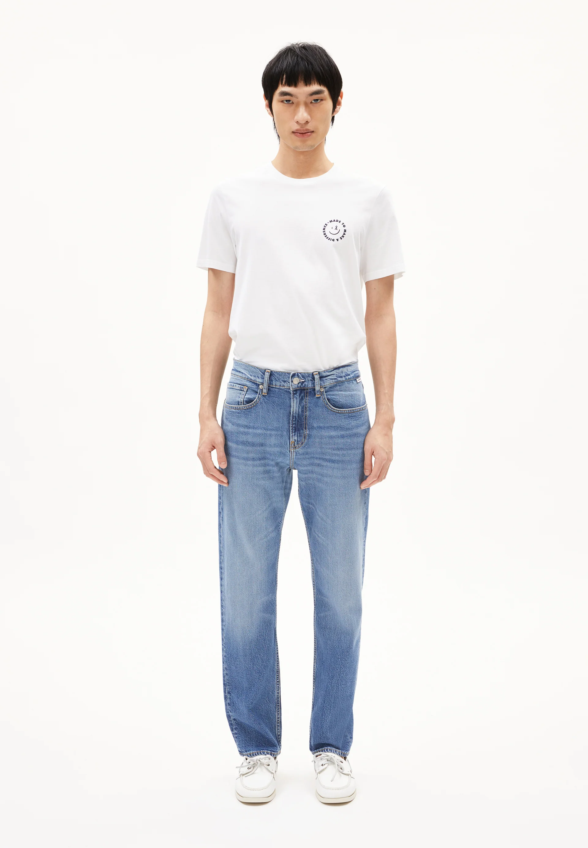 DYLAANO Straight Jeans Organic Cotton Mix