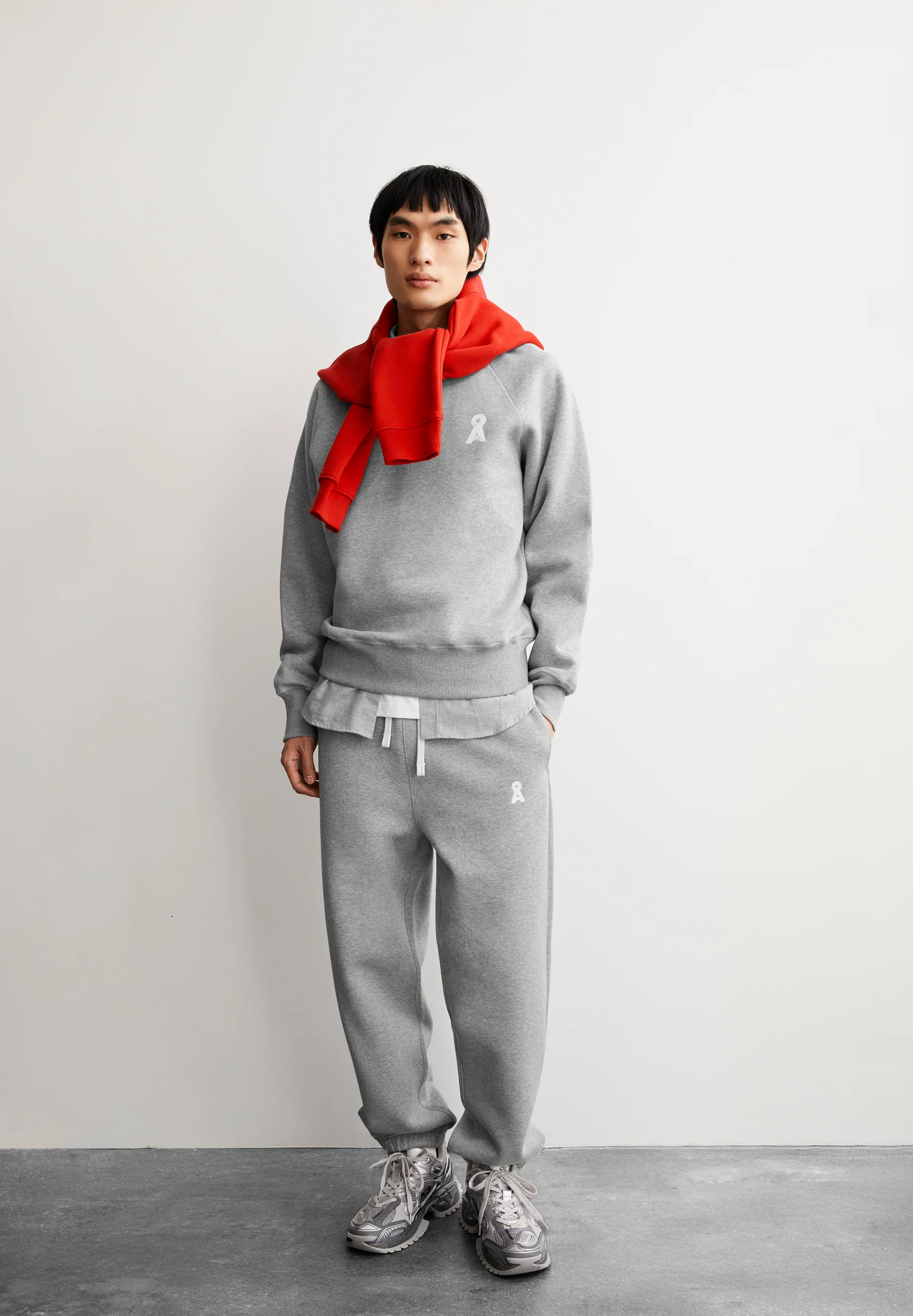 ICONIC Å JOAAN MELANGE Sweatshirt from organic cotton