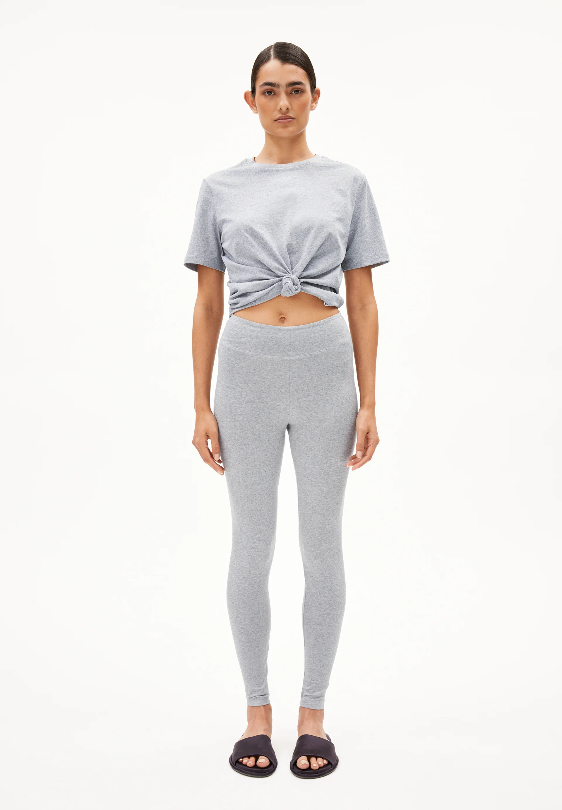 FARIBAA Leggings made of Organic Cotton Mix