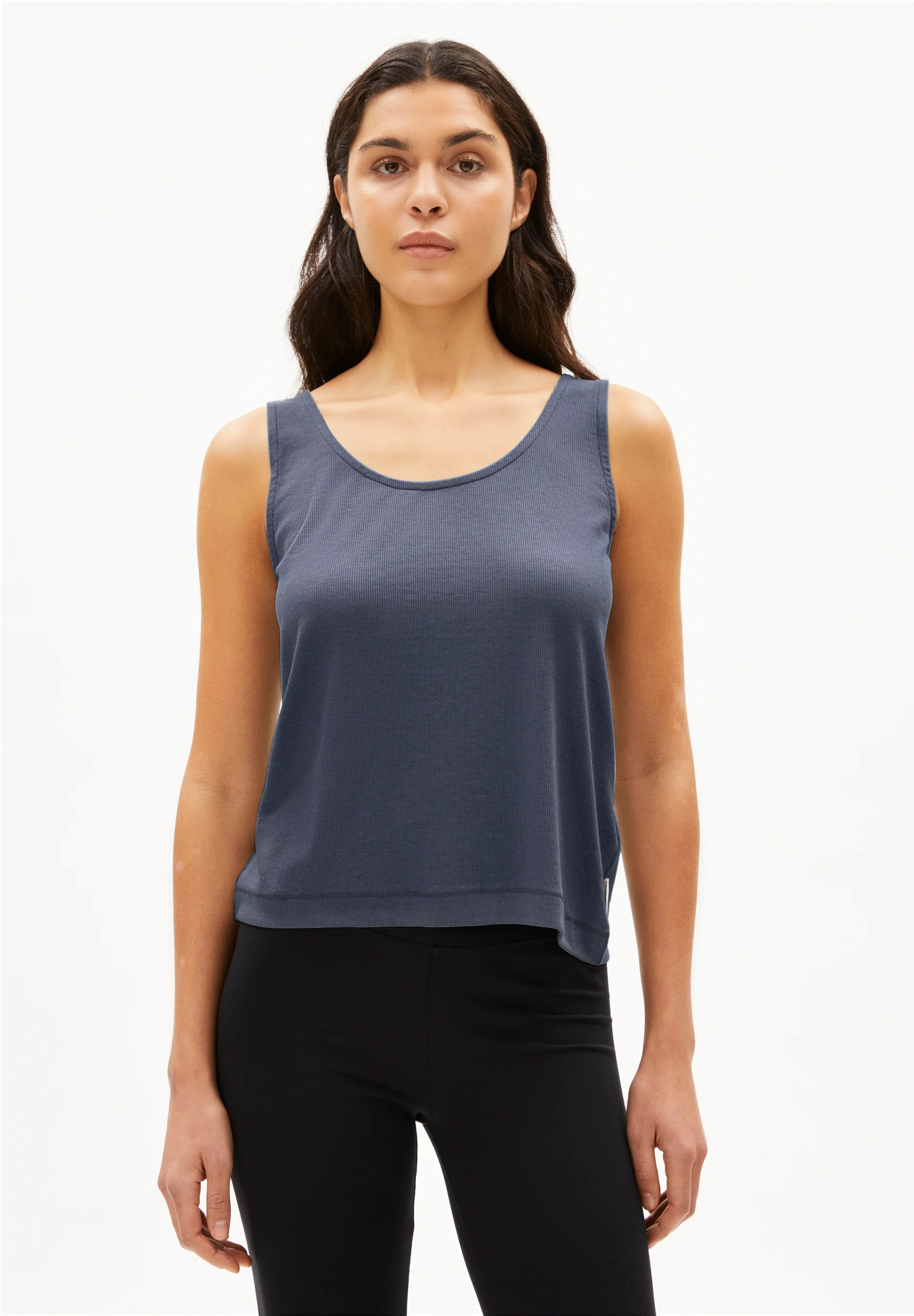 MINAAMI Rib-Top made of TENCEL™ Lyocell Mix