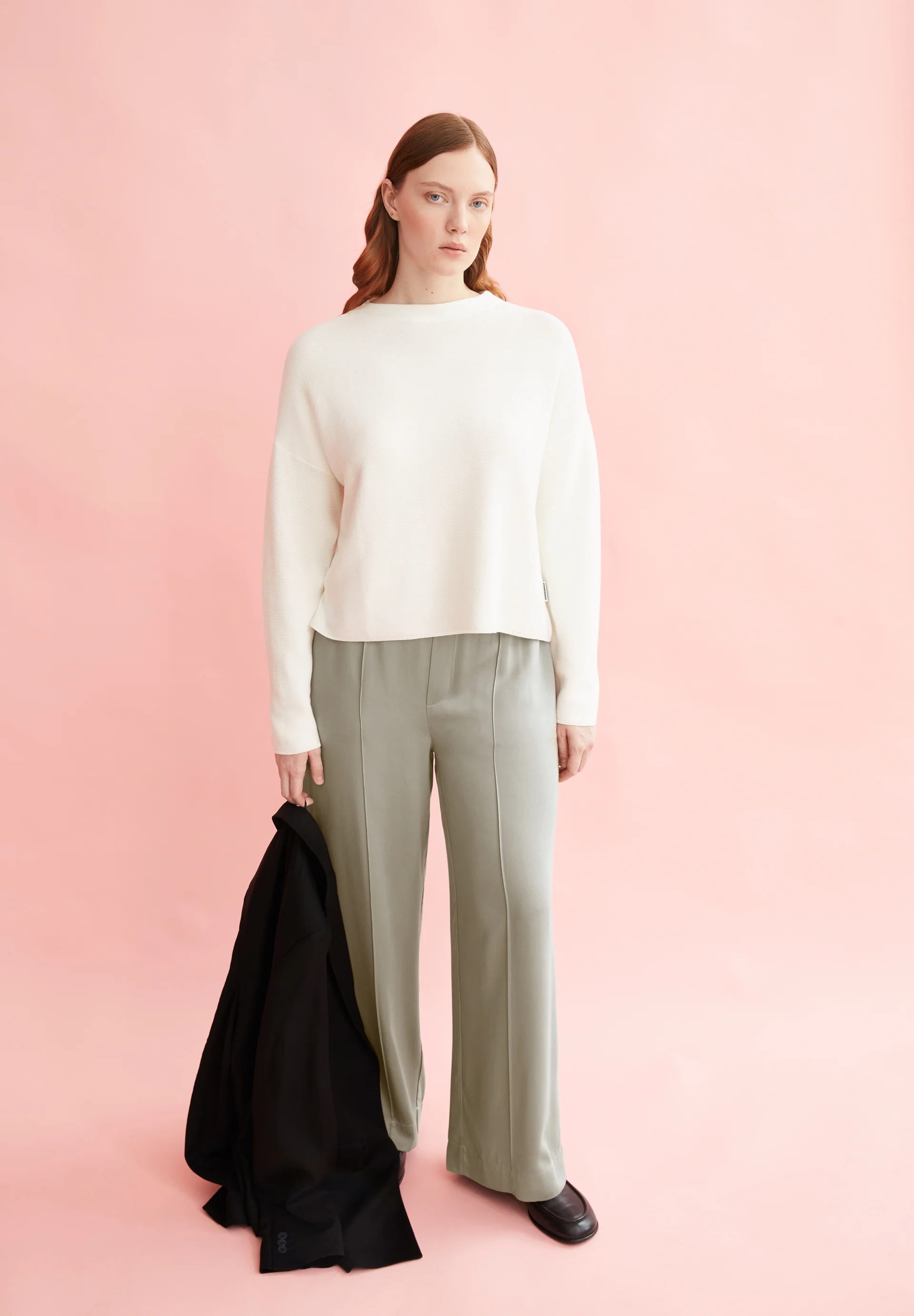 MERINAA LINKS LINKS Pullover from organic cotton