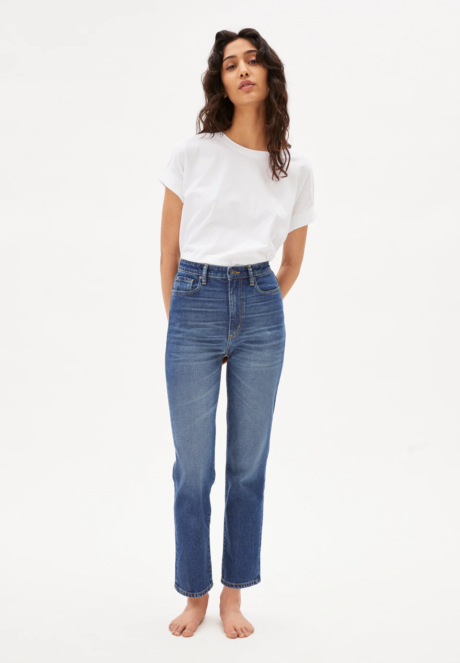 LEJAANI Slim Jeans Organic Cotton Mix X-Stretch