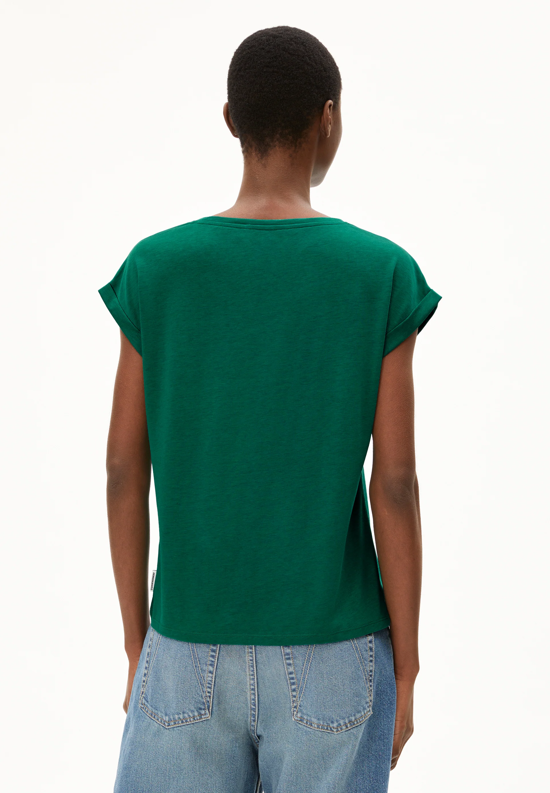 JILAANA T-shirt made of TENCEL™ Lyocell Mix.