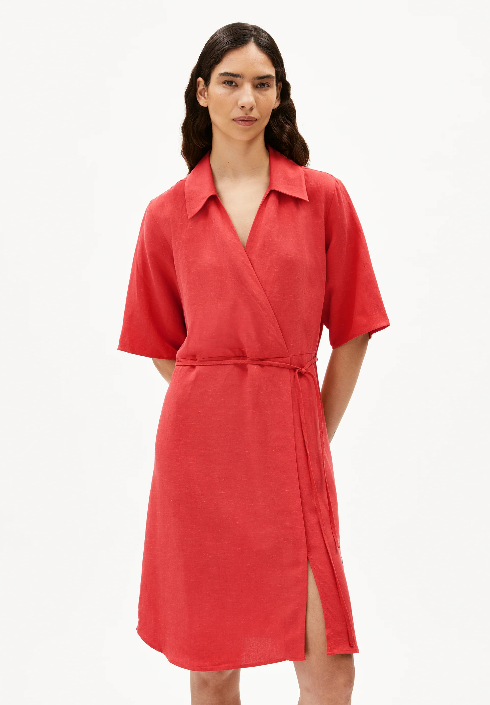FEMNAAMI LINO Woven Dress made of Linen-Mix