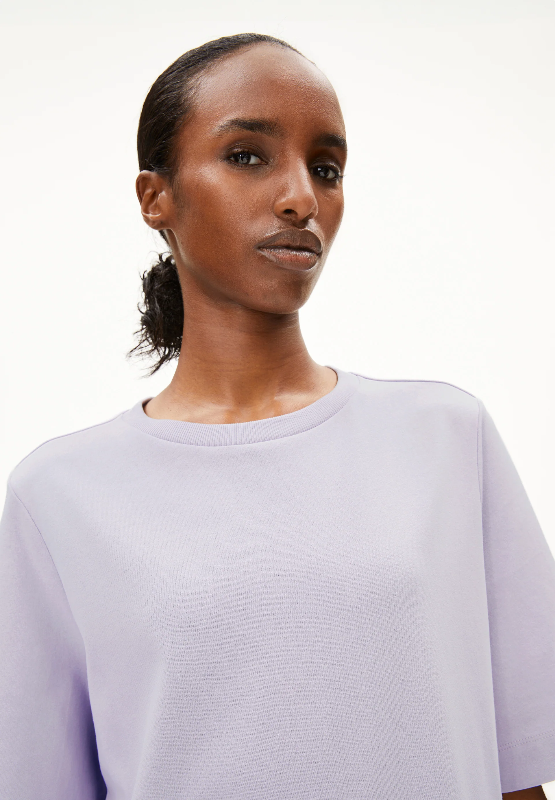 XELINAA JERSEY MIDI DRESS Heavyweight Jersey Dress made of recycled Cotton Mix