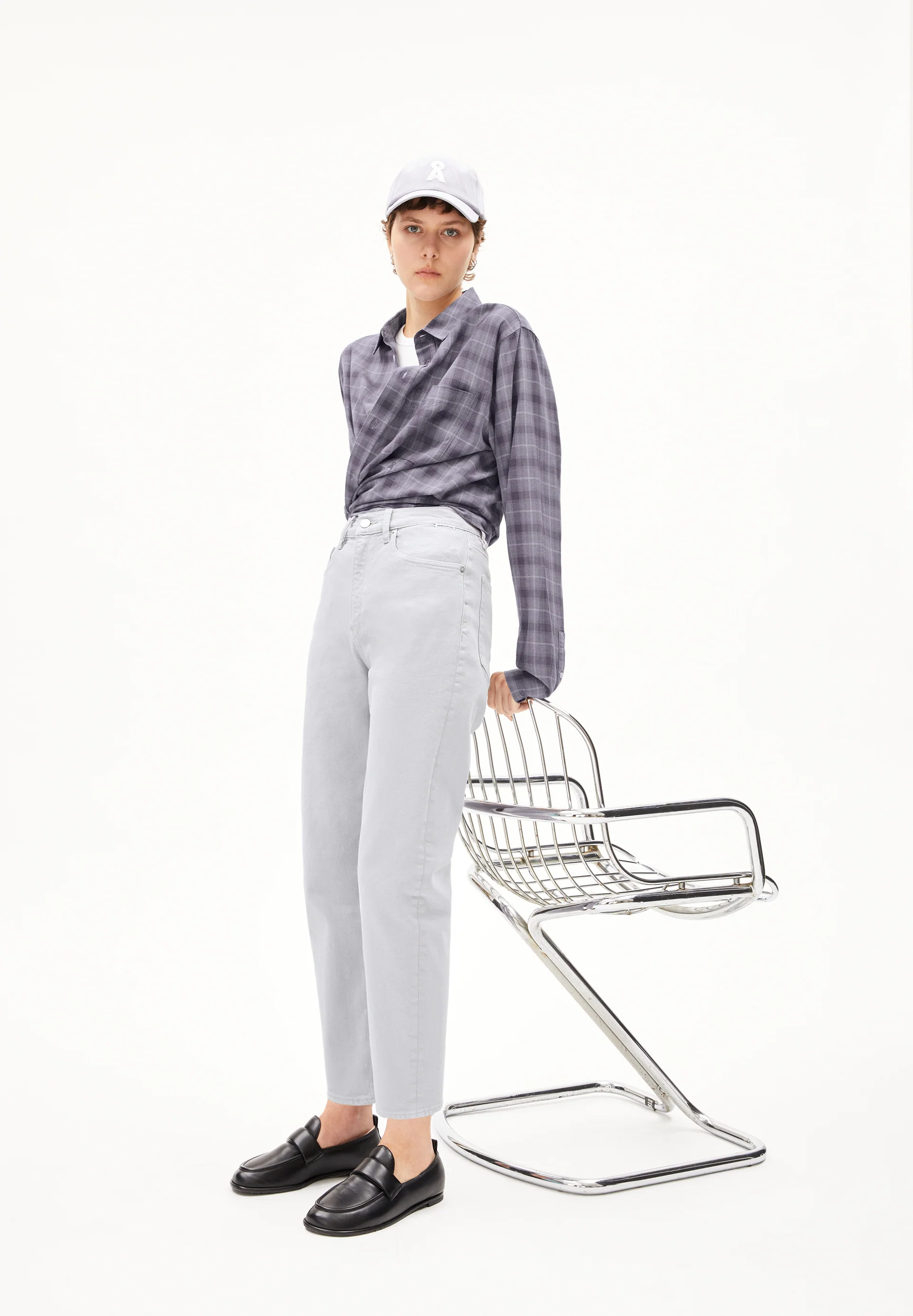 MAIRAA Mom Jeans recycled Cotton Mix Comfort Stretch