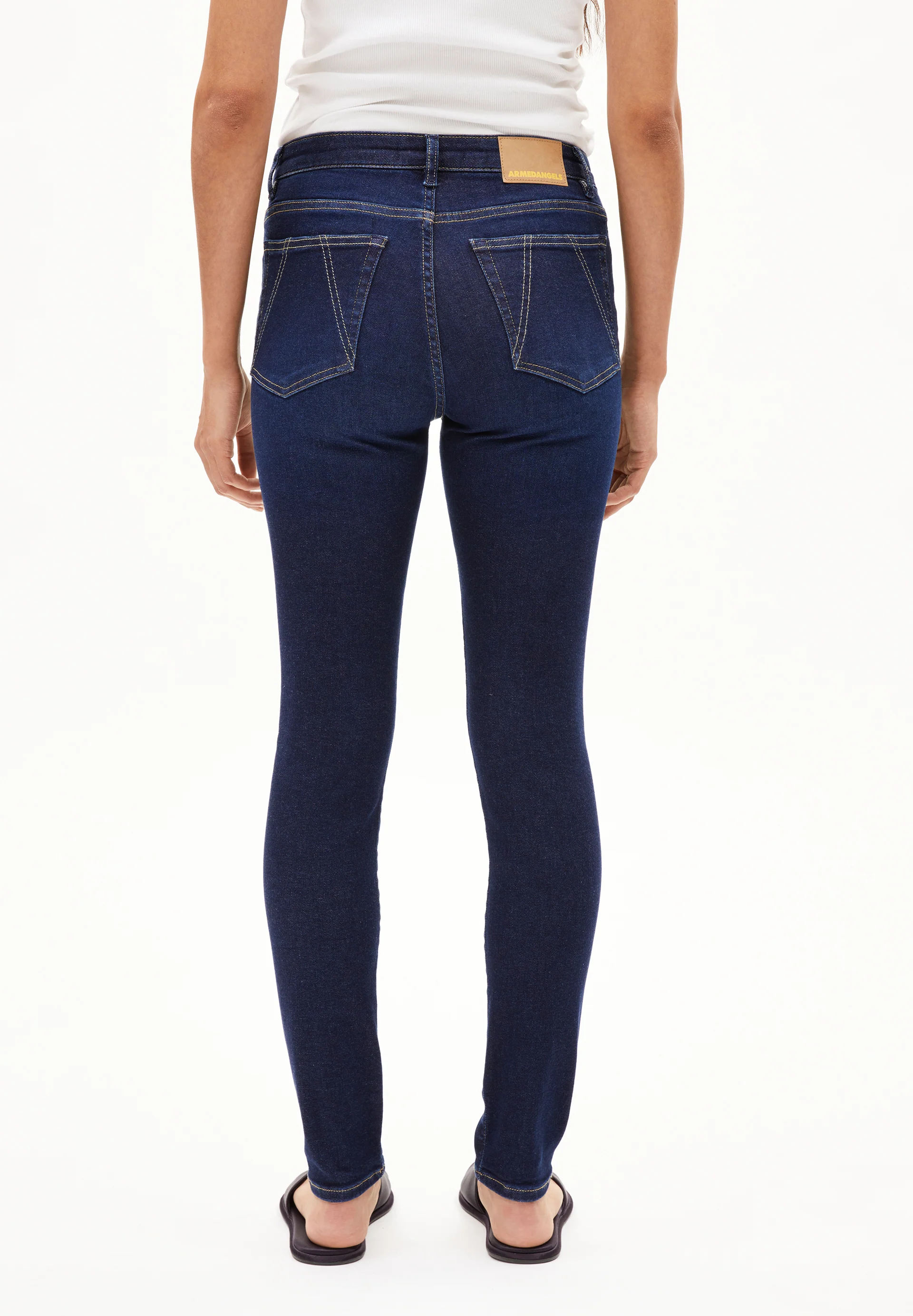TILLAA Skinny Jeans Mid Waist Organic Cotton Mix X-Stretch