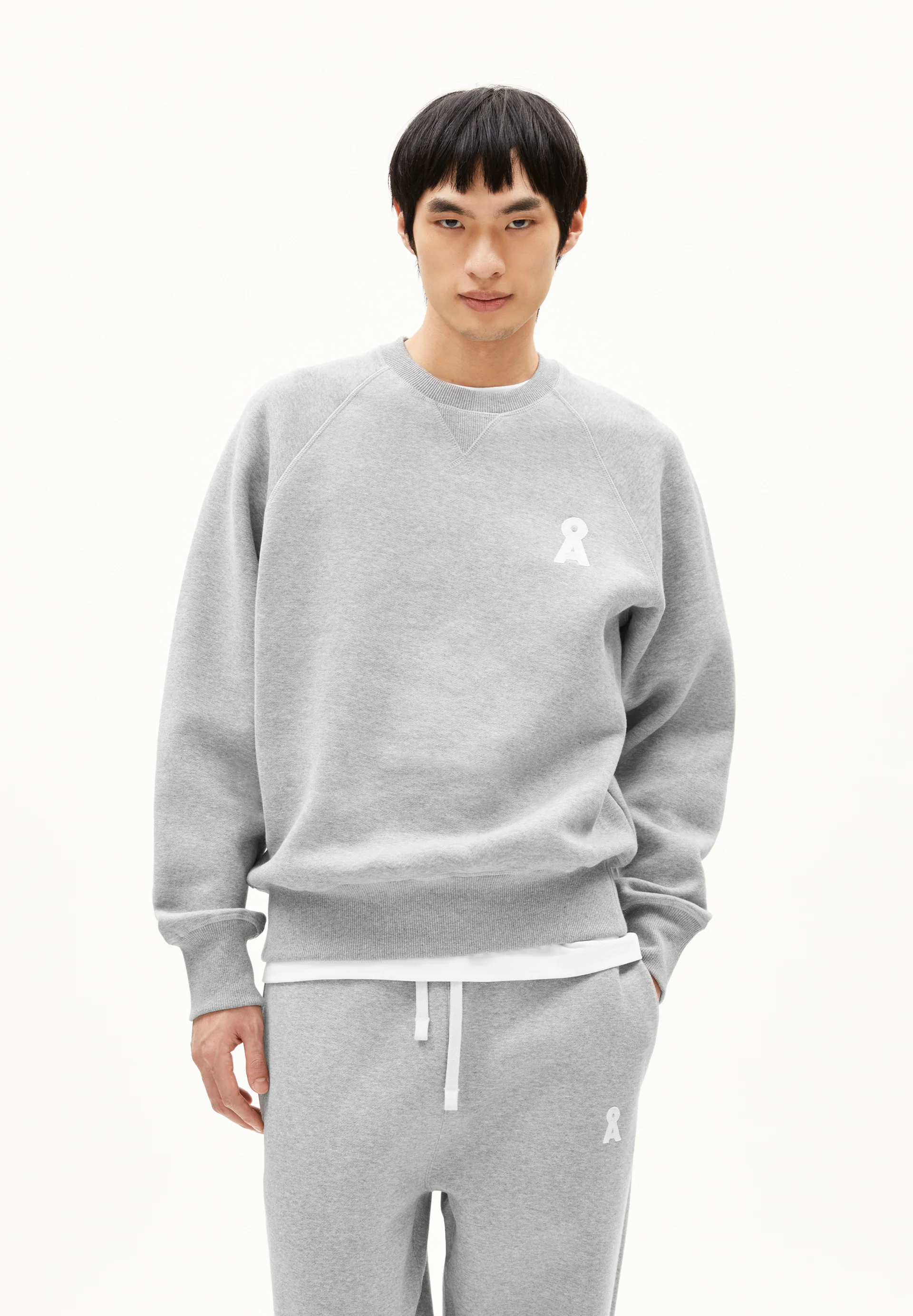 ICONIC Å JOAAN MELANGE Sweatshirt from organic cotton
