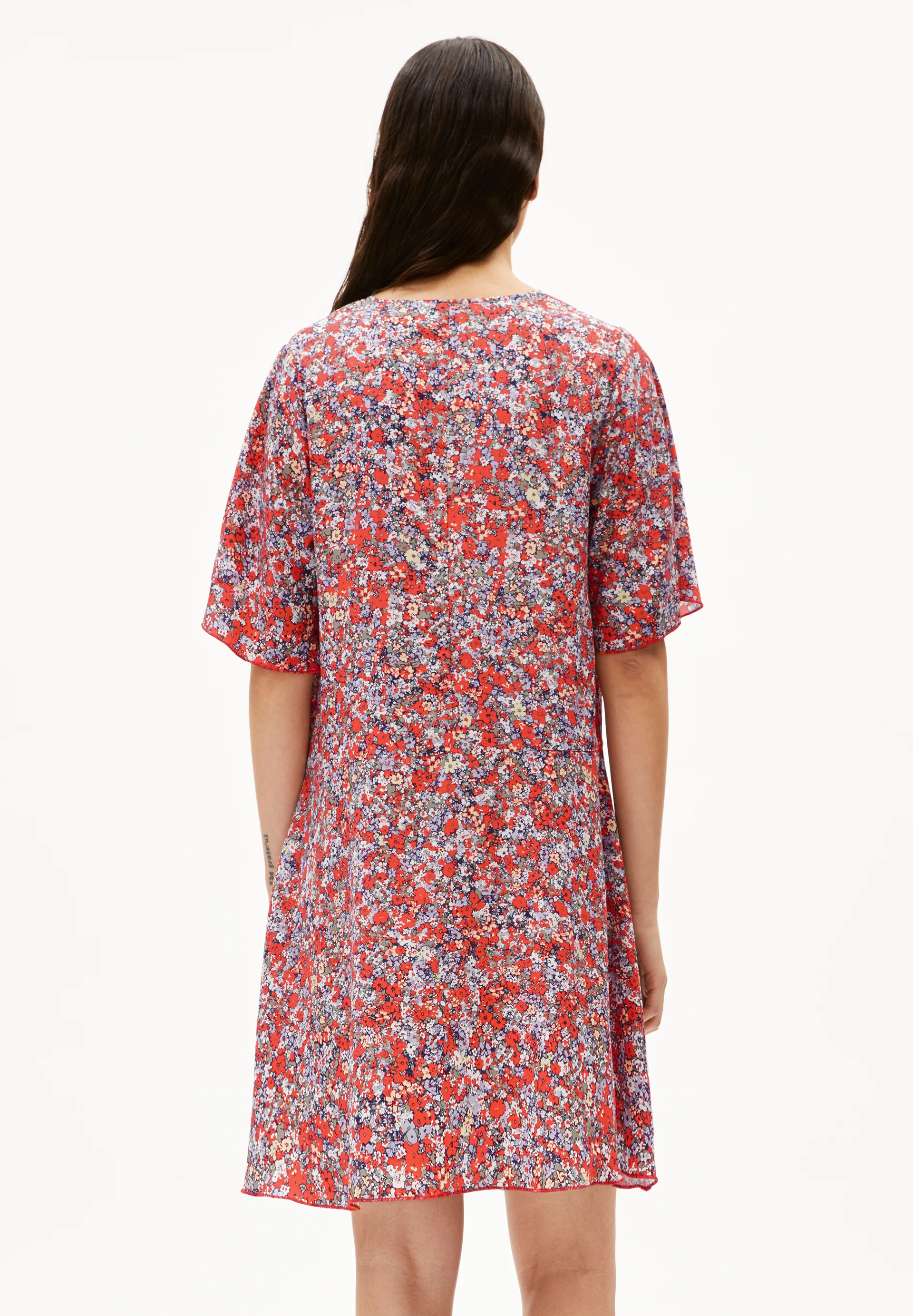 MAAERHA MOSAIC LINO Woven Dress made of Linen-Mix
